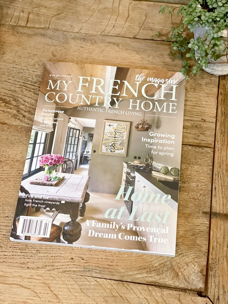 My French Country Home Magazine U.S. Shipping by Les Fleurs