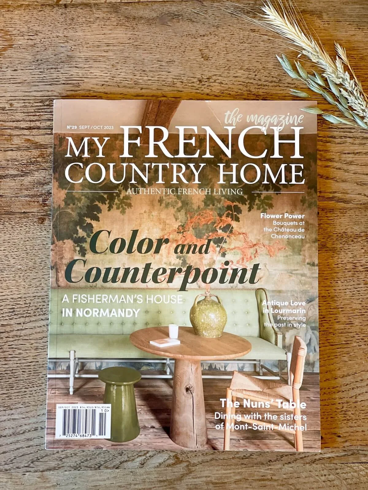 My French Country Home Magazine U.S. Shipping by Les Fleurs