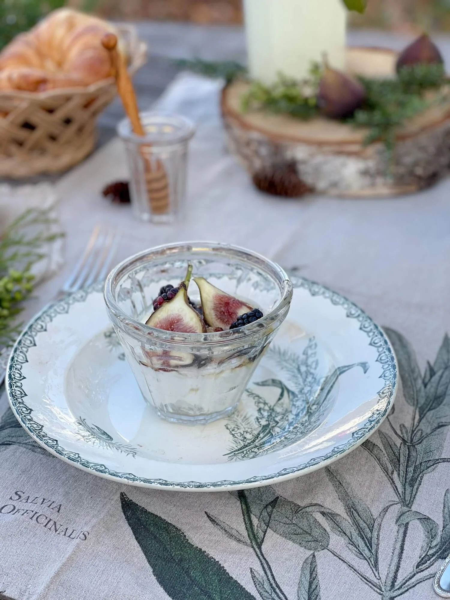 Vintage French Glass Confiture Jam Jars