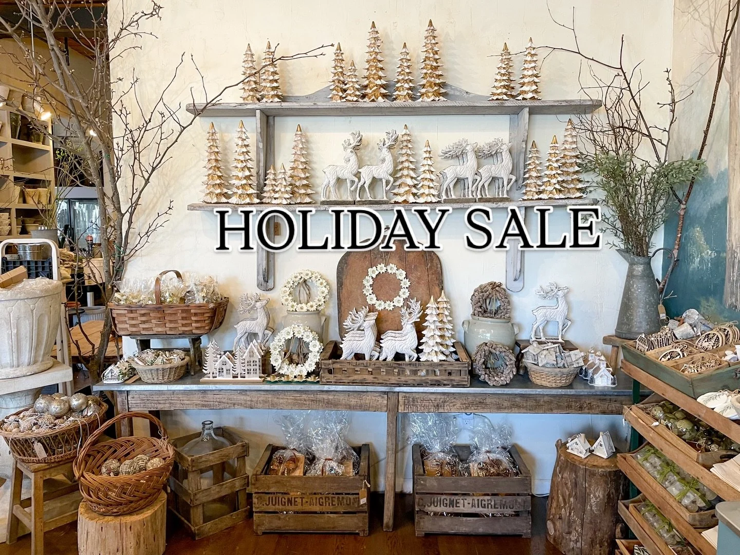 Starting the New Year with a little joy ✨
Our Holiday Sale has officially begun.
Enjoy 50% off all holiday items in store today &amp; tomorrow, from 10&ndash;5. Or online at www.lesfleurs.com
If you&rsquo;ve been eyeing something special, now is the 