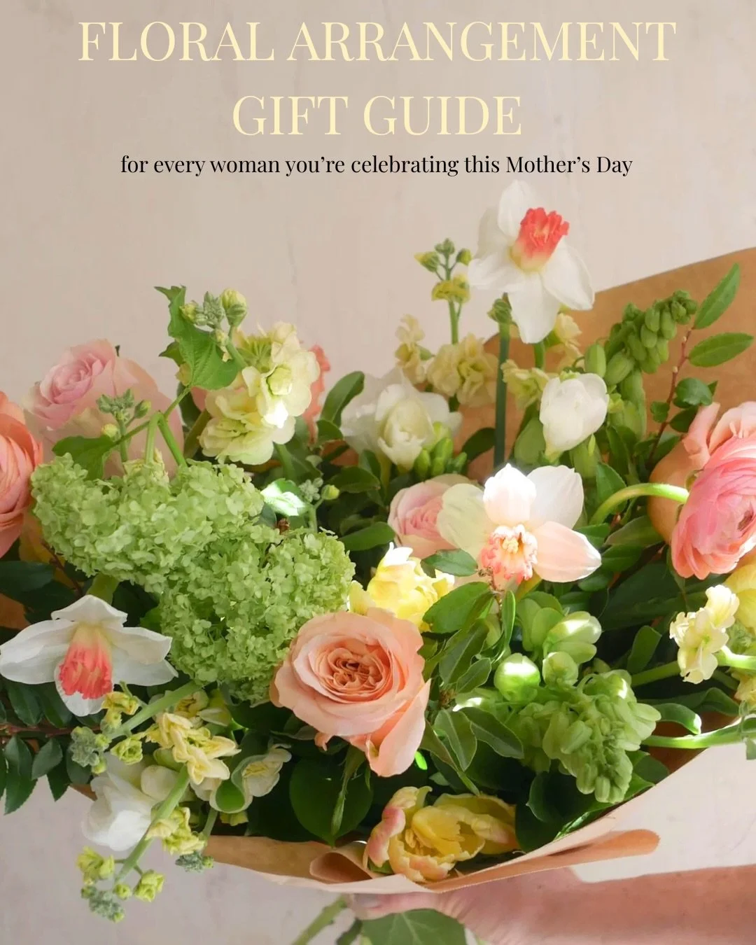 Reminder to order you Mother&rsquo;s Day florals early 🌸 Thoughtfully chosen floral arrangements for every woman you&rsquo;re celebrating &mdash; Find the blooms that feel just like her #mothersday #florals #floralarrangements #mothersdayflowers