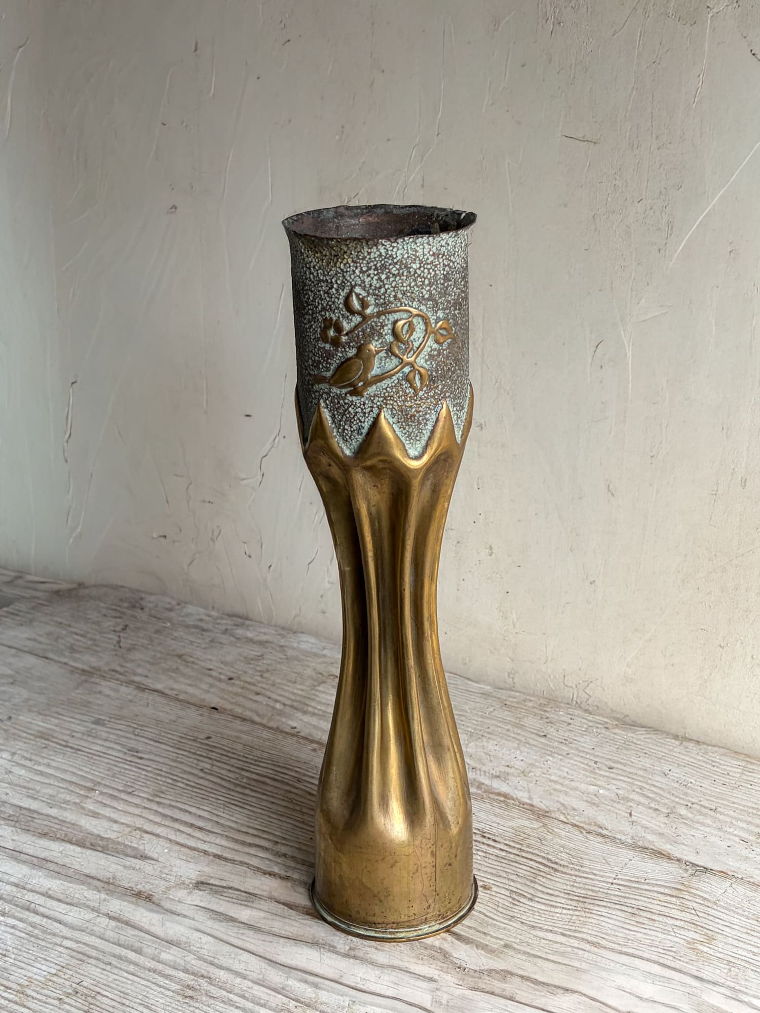 antique-brass-trench-art-vase-bird (1).jpg