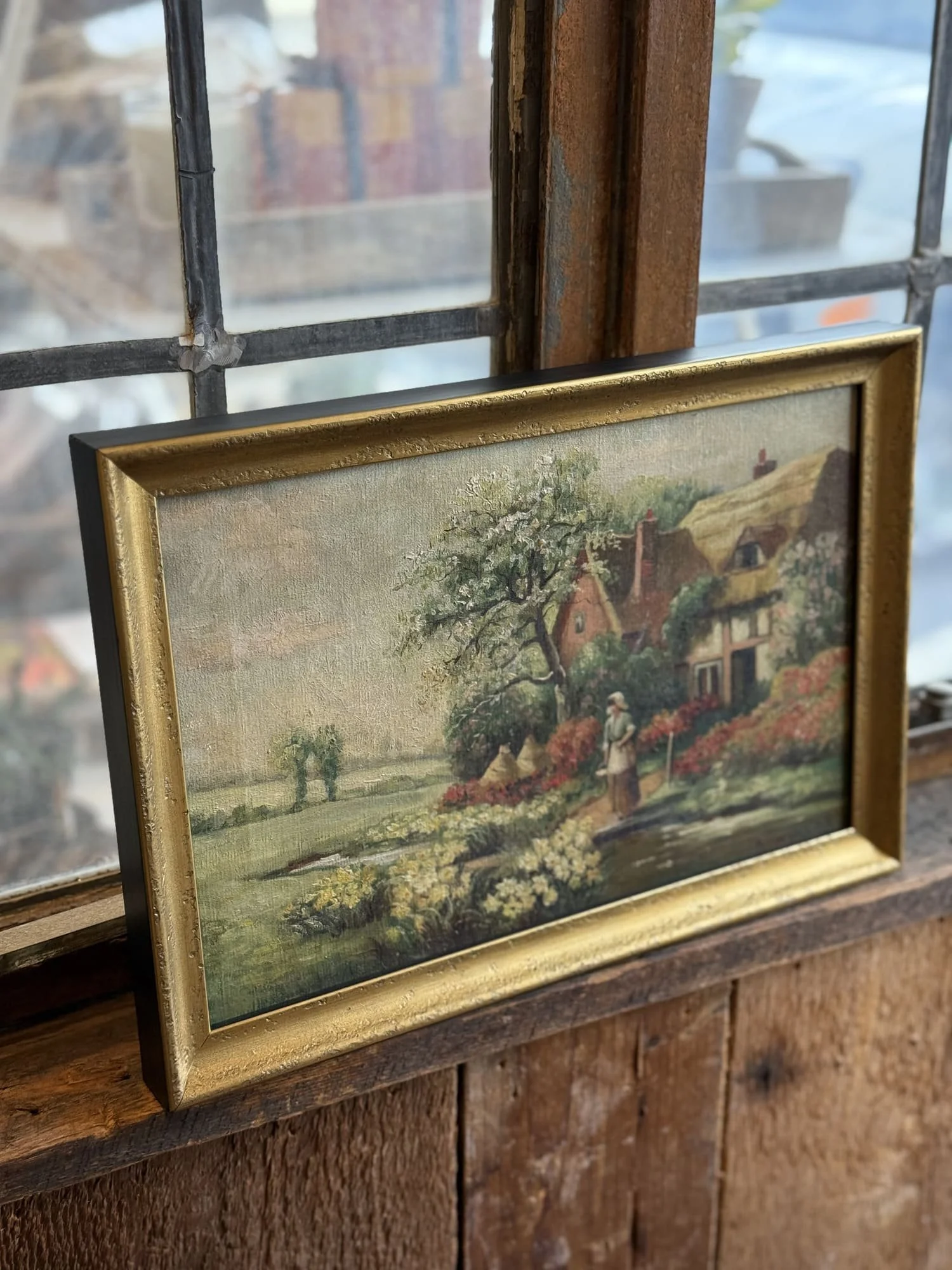 antique-cottage-garden-oil=painting-gilt-wood-frame (3).jpg