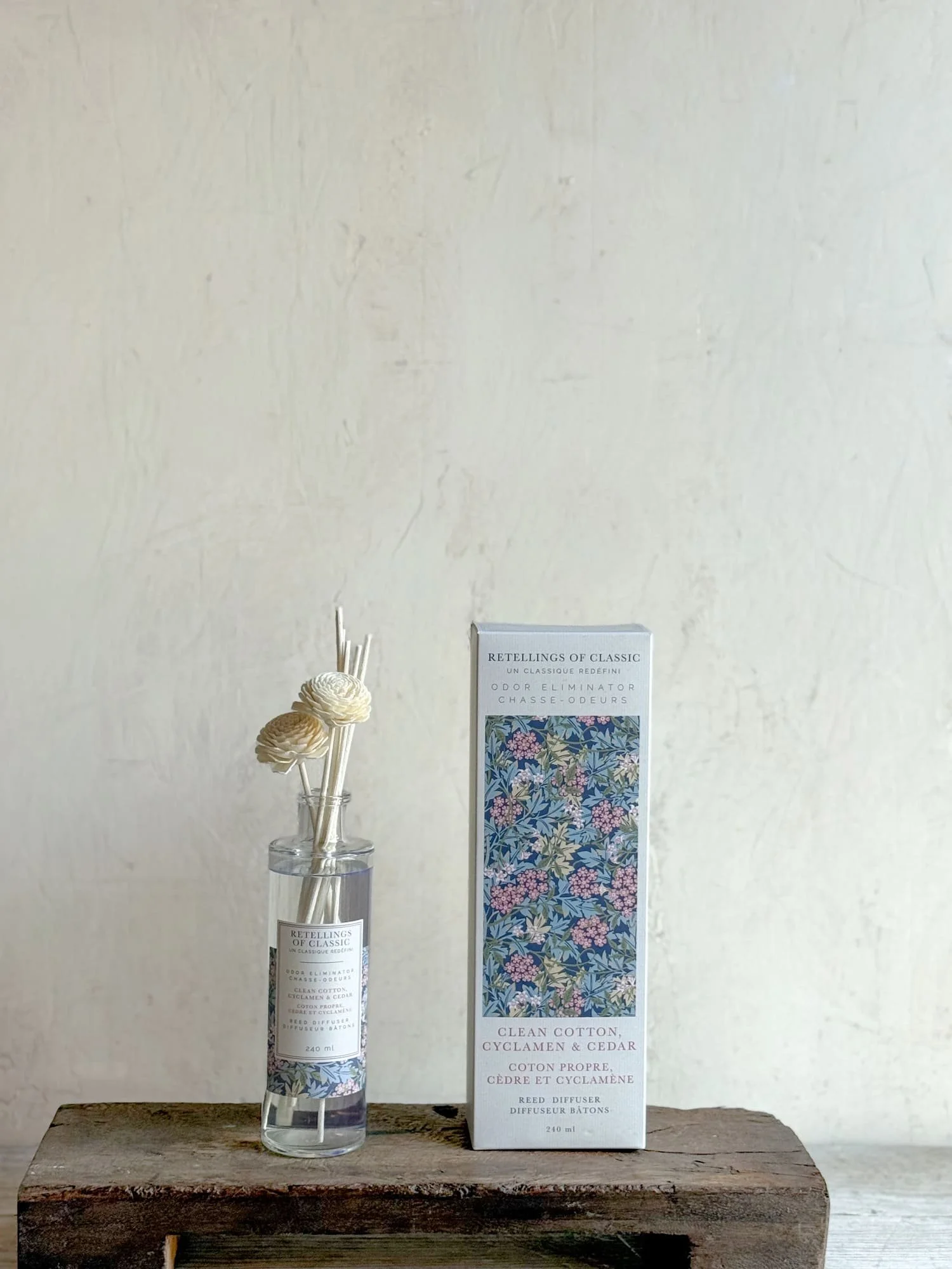 floral scented reed diffuser home fragrance