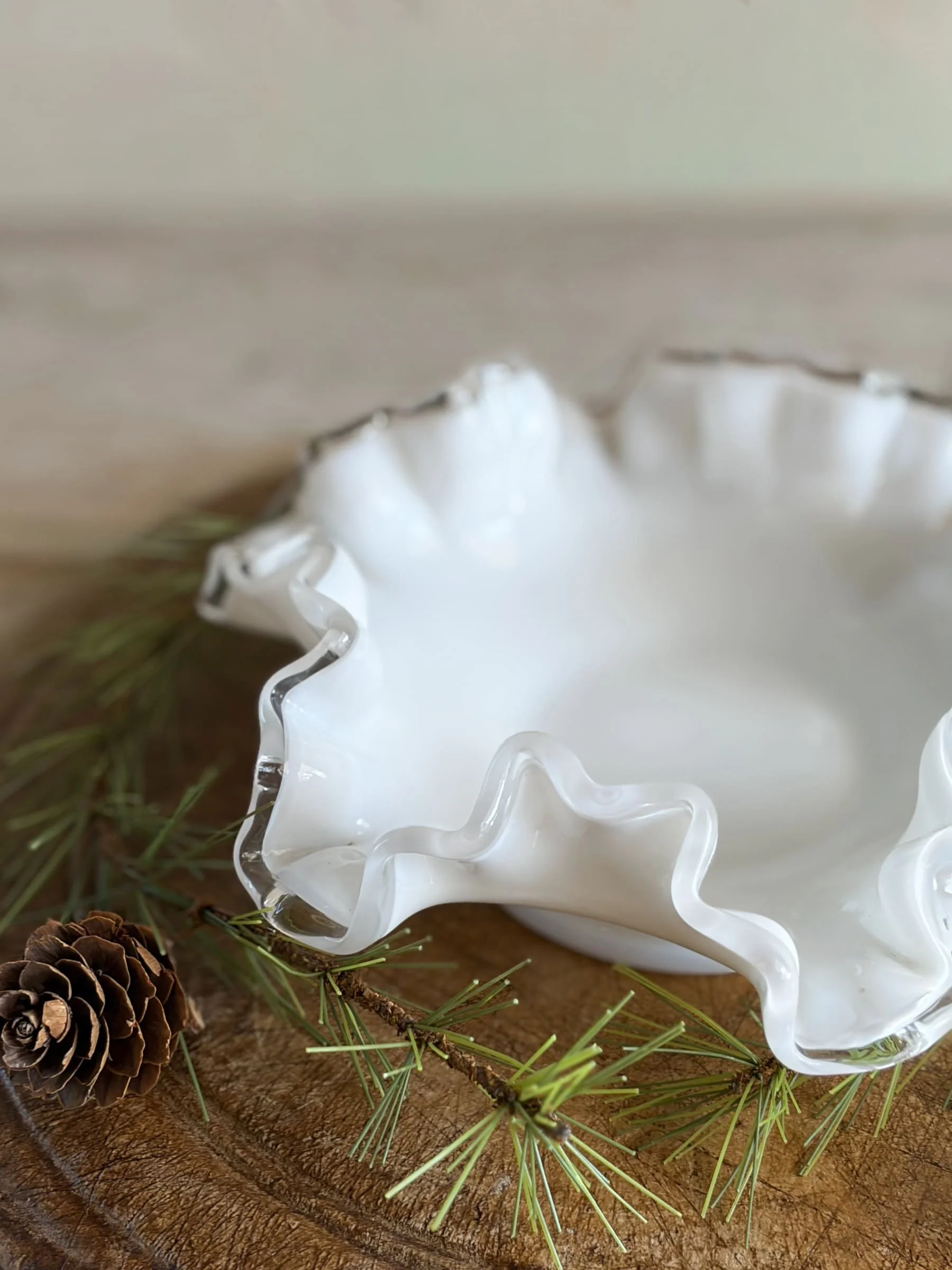 vintage-fenton-white-milk-glass-bowl-silver-crest-ruffle-rim (6).jpg