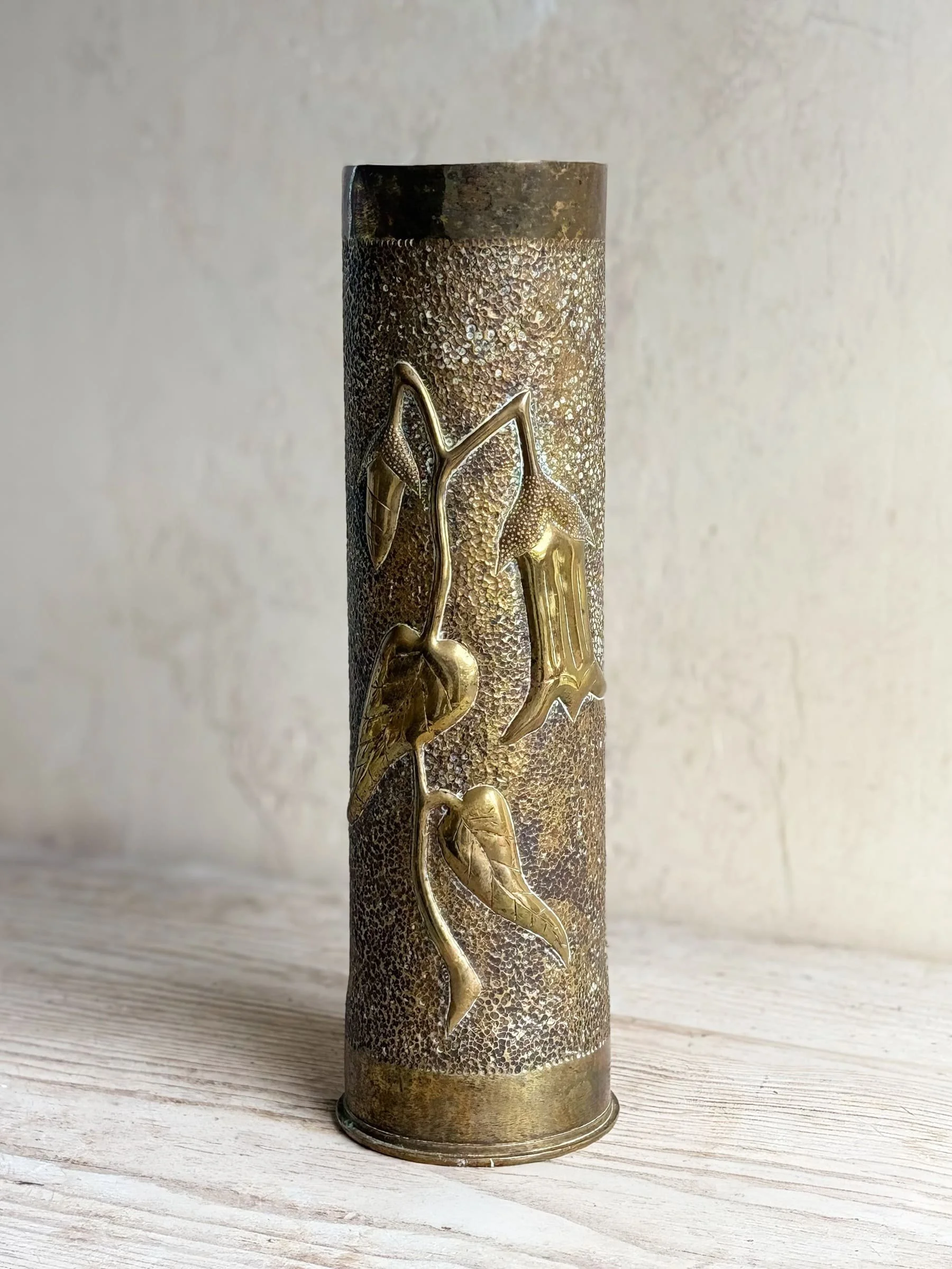 antique-brass-trench-art-vase-leaf-vine (3).jpg