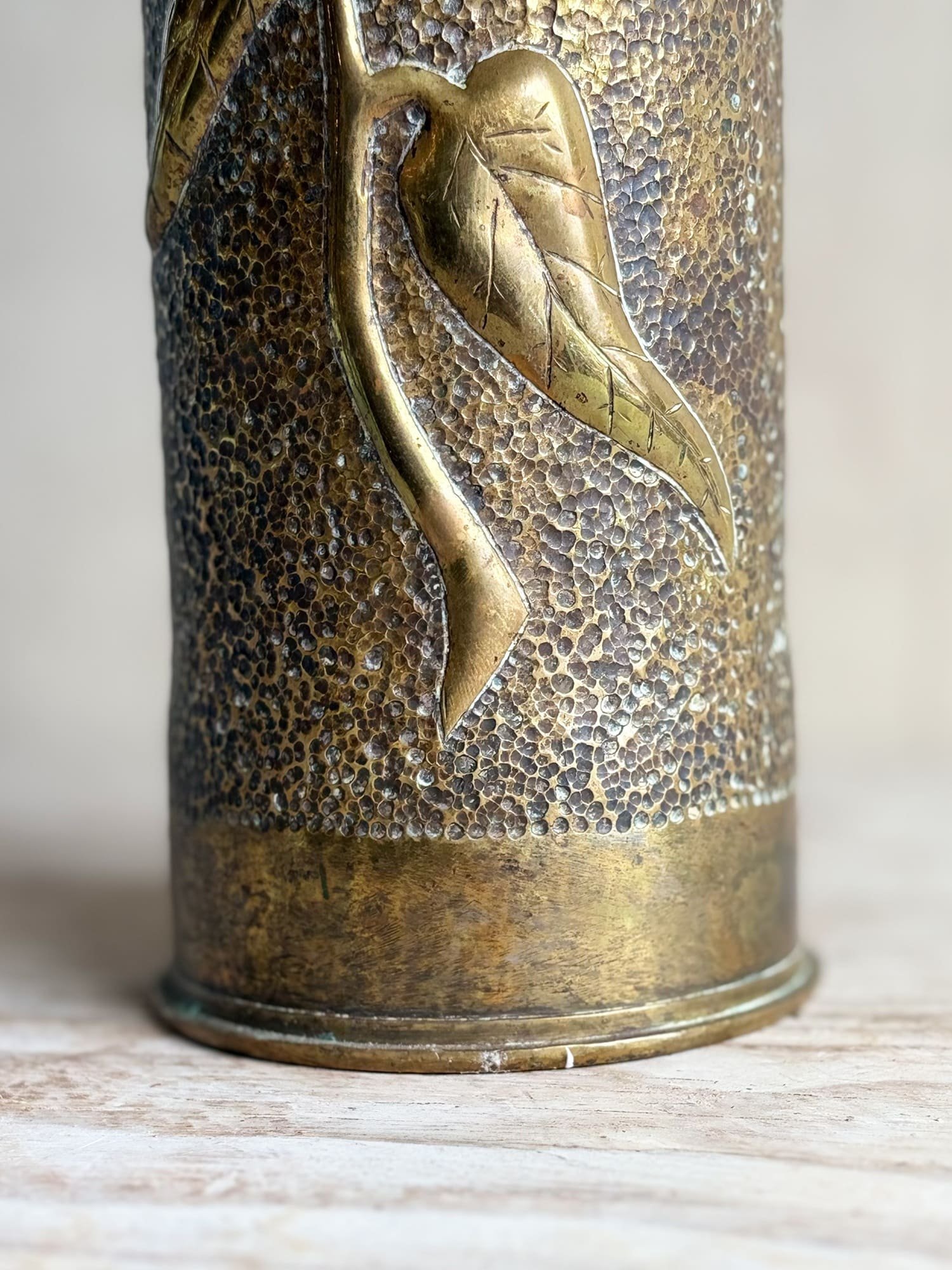 antique-brass-trench-art-vase-leaf-vine (2).jpg