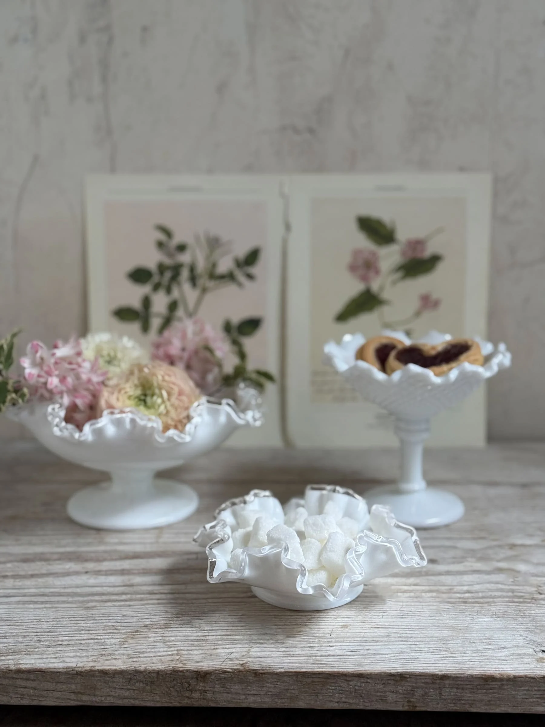 vintage-milk-glass-compote-pedestal-bowl-fenton-silver-crest-ruffle-rim (2).jpg