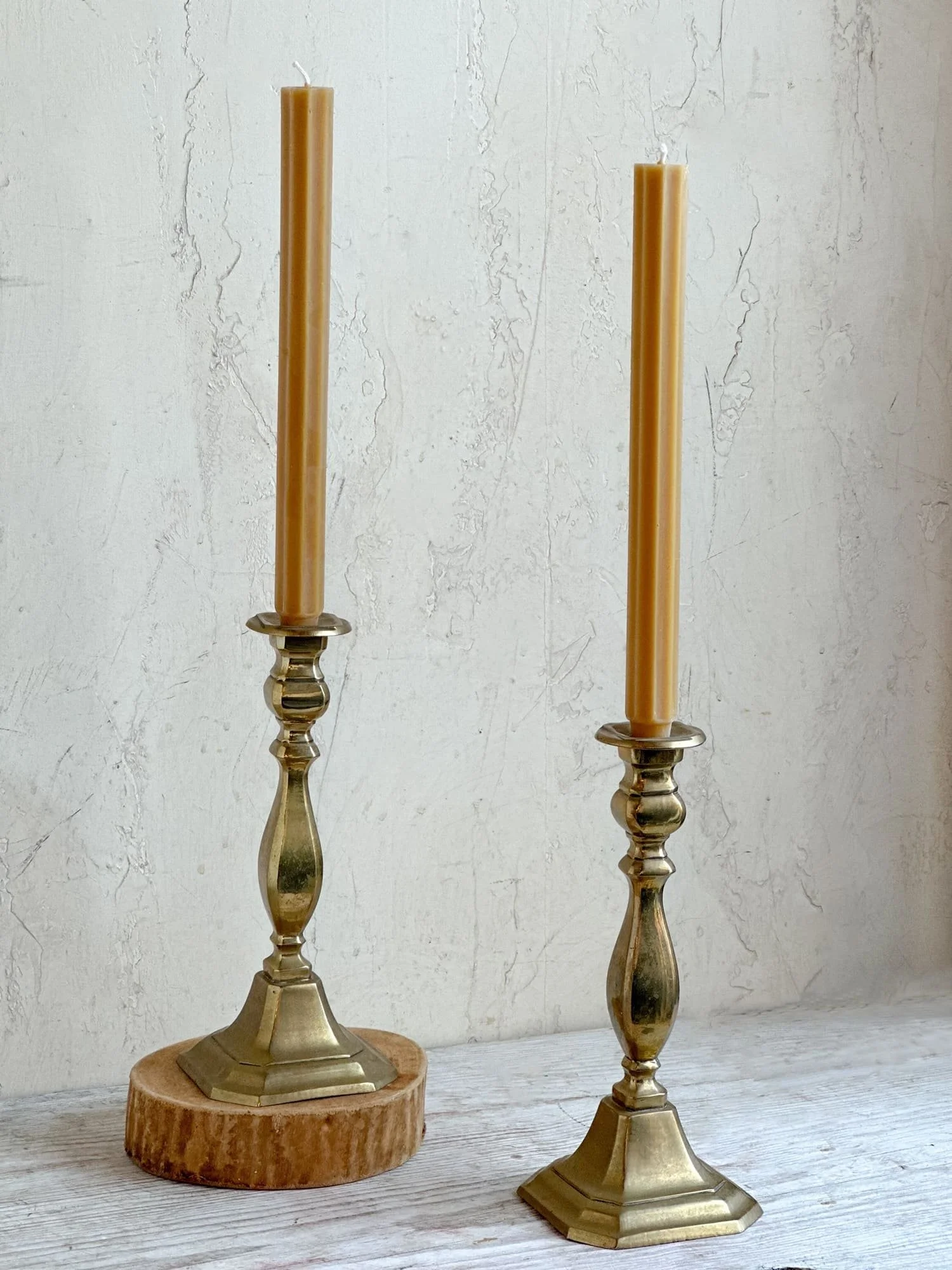 fluted-taper-candles-fall-colors-terracotta-brass-candle-holder.jpg
