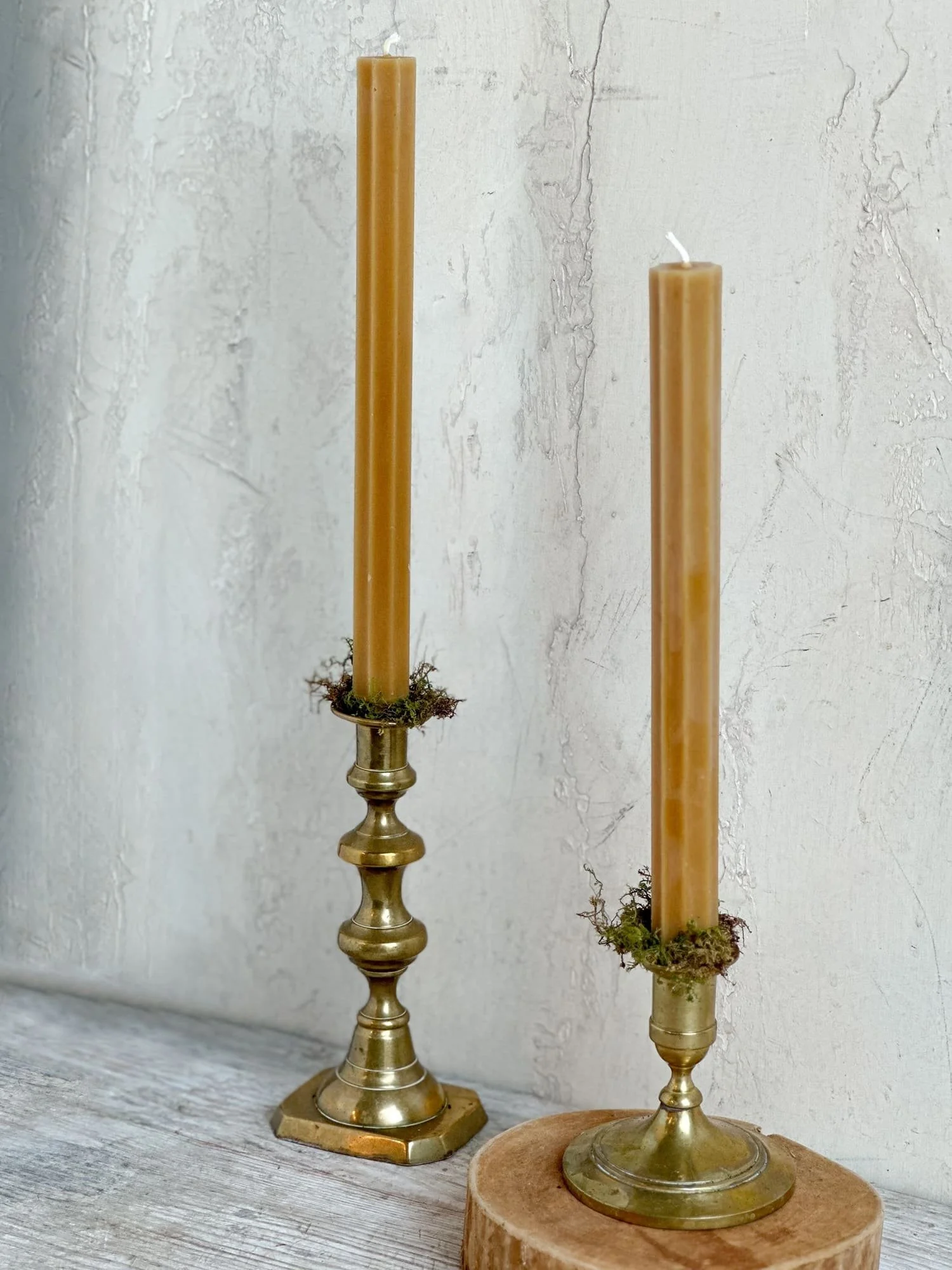 fluted-taper-candles-fall-terracotta-color-brass-candle-holder.jpg