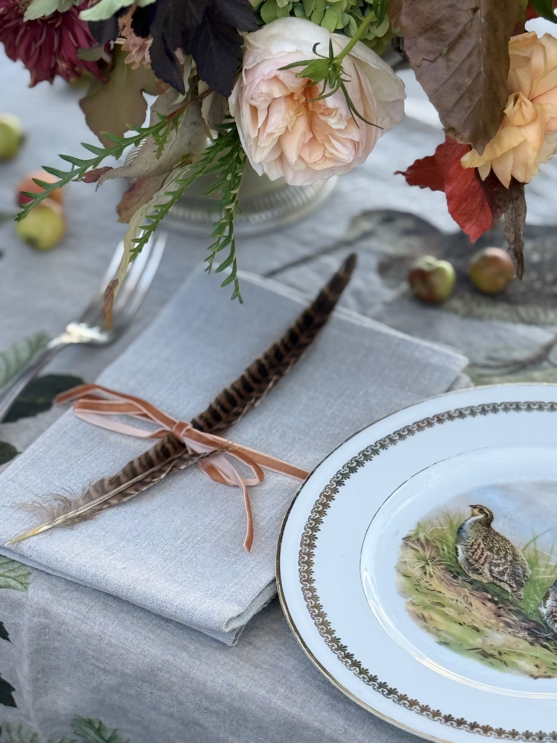 french-pheasant-plates-fall-tabletop-decor.jpg