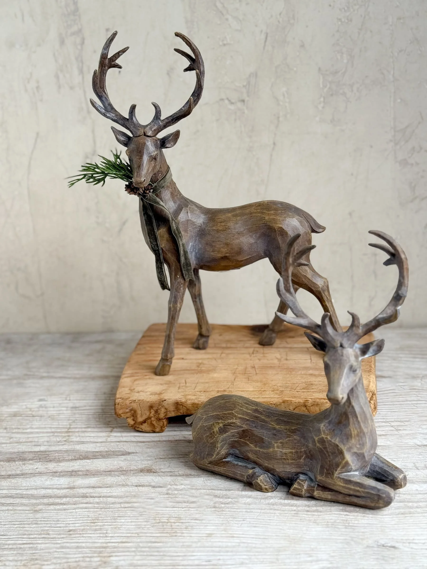 rustic-brown-reindeer-figurine-stately-stag-sculpture-statue-2.jpg