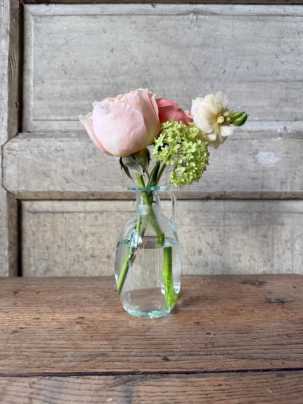La Soufflerie Hand Blown Recycled Glass Amour Bud Vase