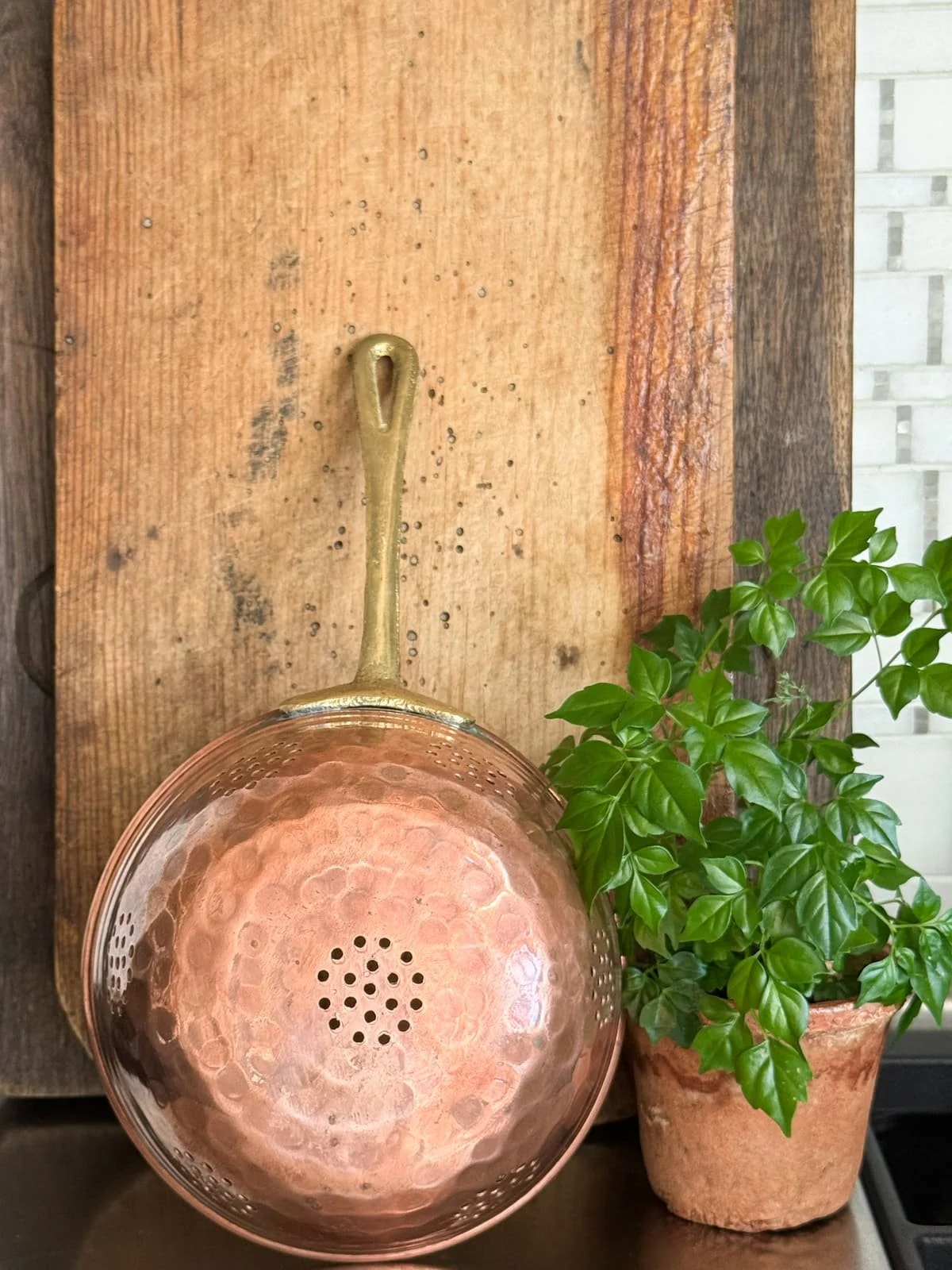 vintage-hammered-copper-colander-brass-handle-strainer-3.jpeg