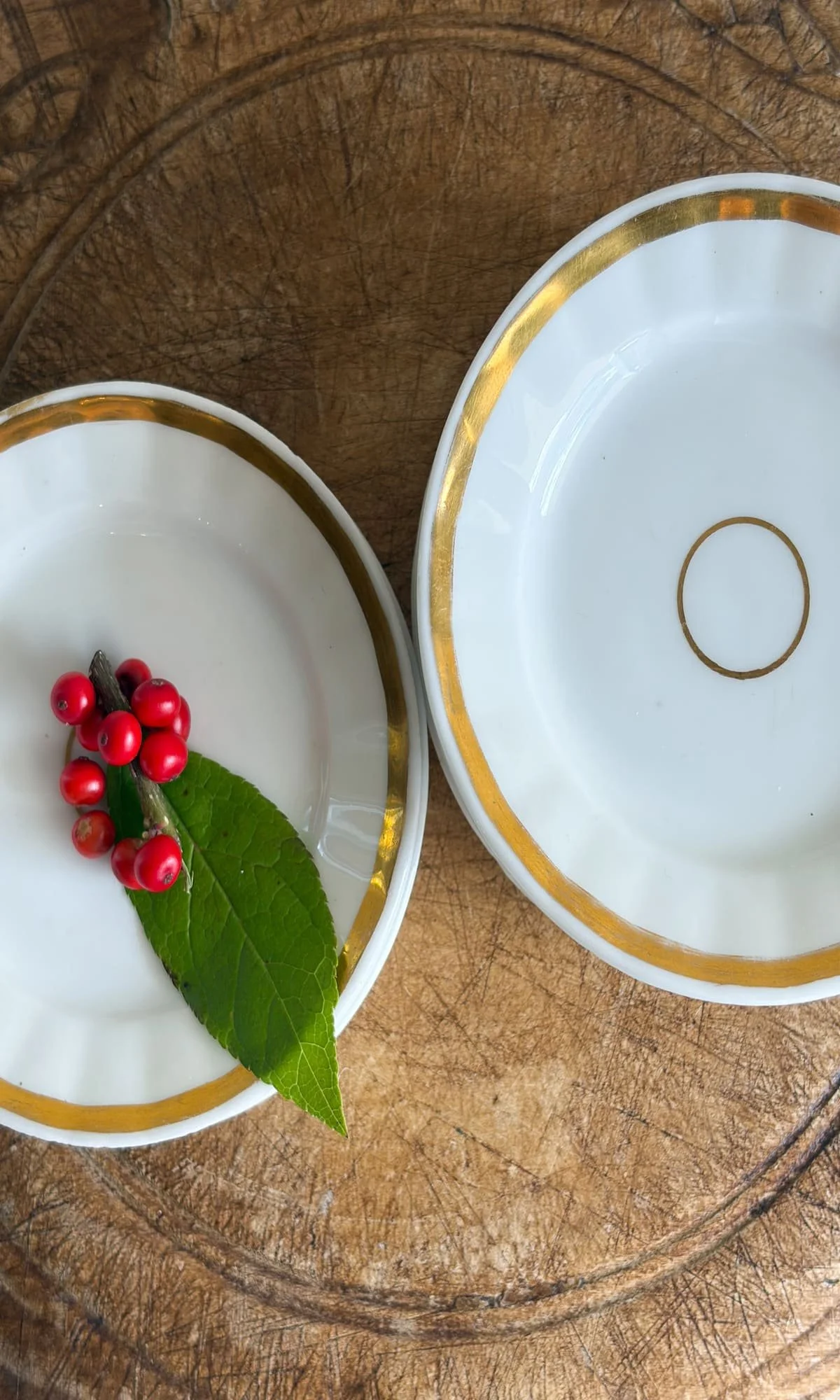 vintage-white-ironstone-butter-pat-dish-gold-rim (4).jpg