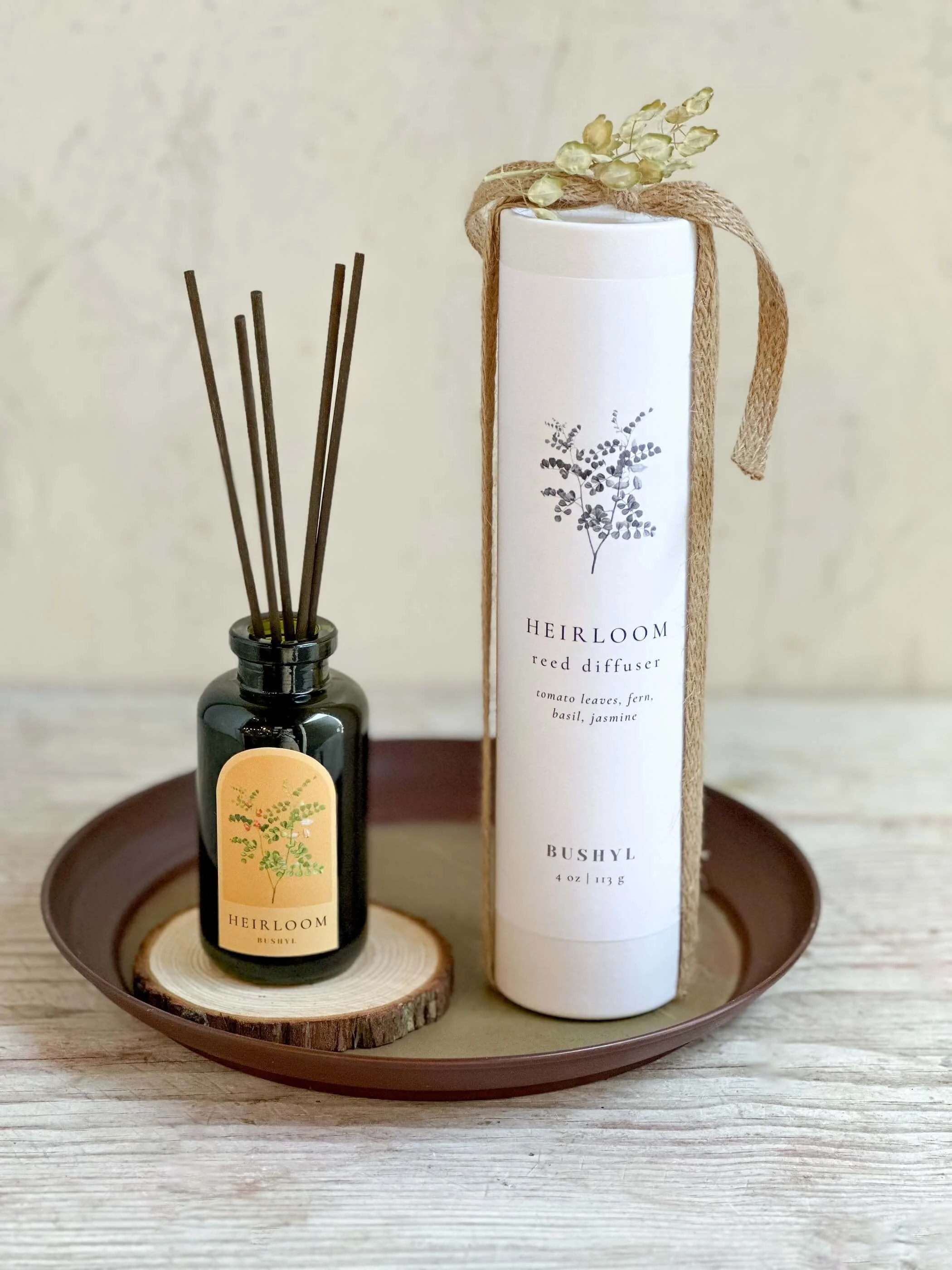 Small Batch Curated Home Fragrance Heirloom Reed Diffuser