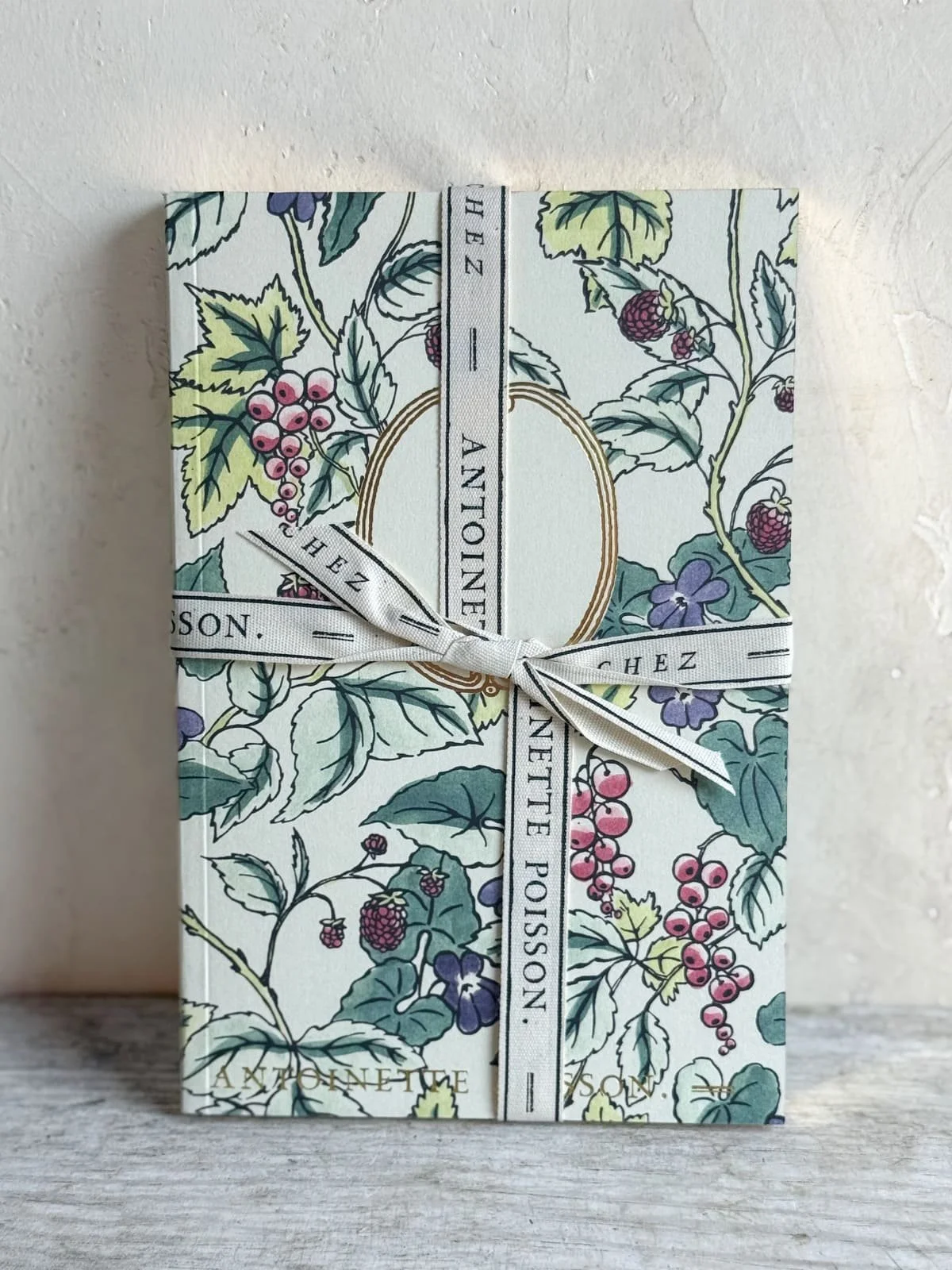 Antoinette Poisson French Domino Paper Notebook - 33A Puits d'Amour