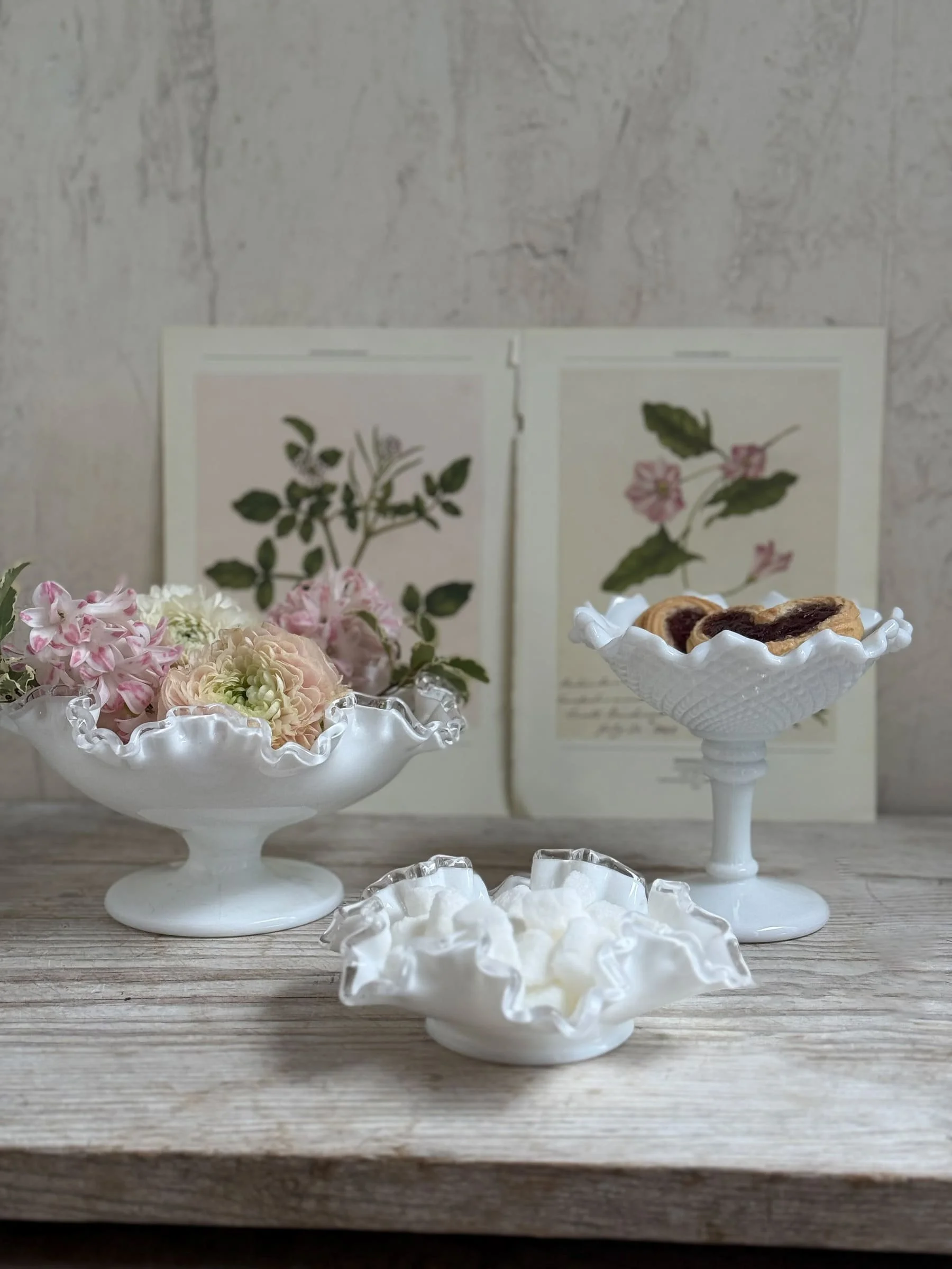 vintage-milk-glass-compote-pedestal-bowl-fenton-silver-crest-ruffle-rim (3).jpg