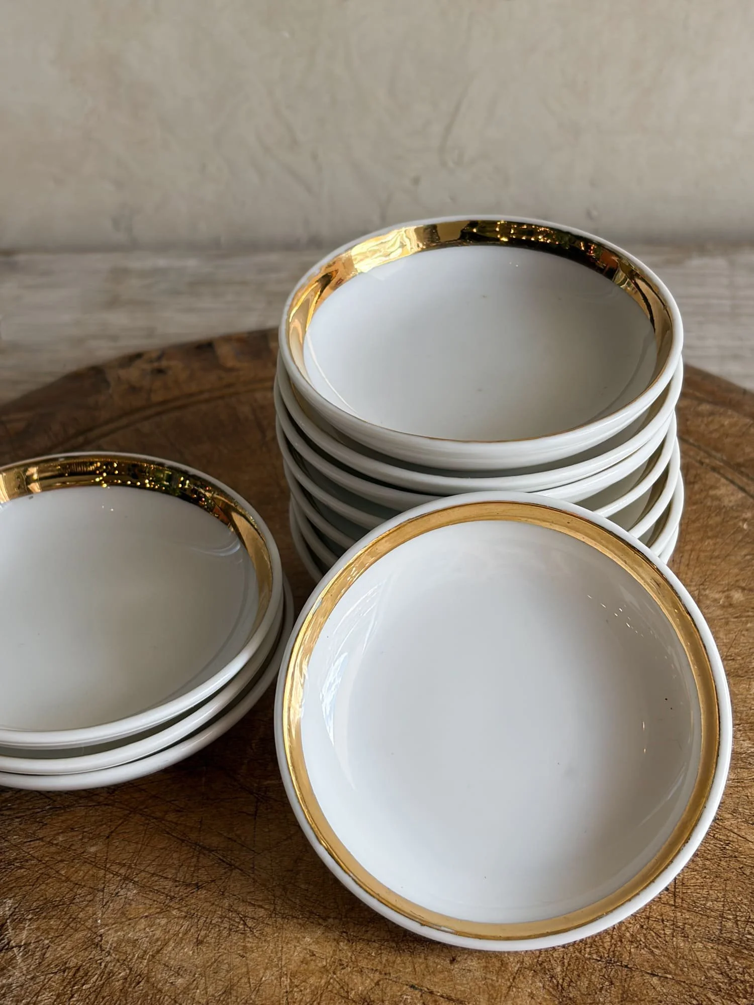vintage-white-ironstone-butter-pat-dish-gold-rim (3).jpg