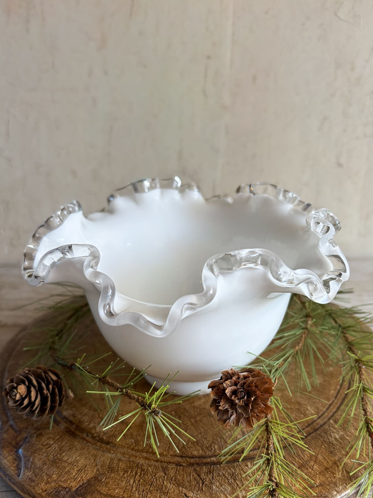 vintage-fenton-white-milk-glass-bowl-silver-crest-ruffle-rim (2).jpg