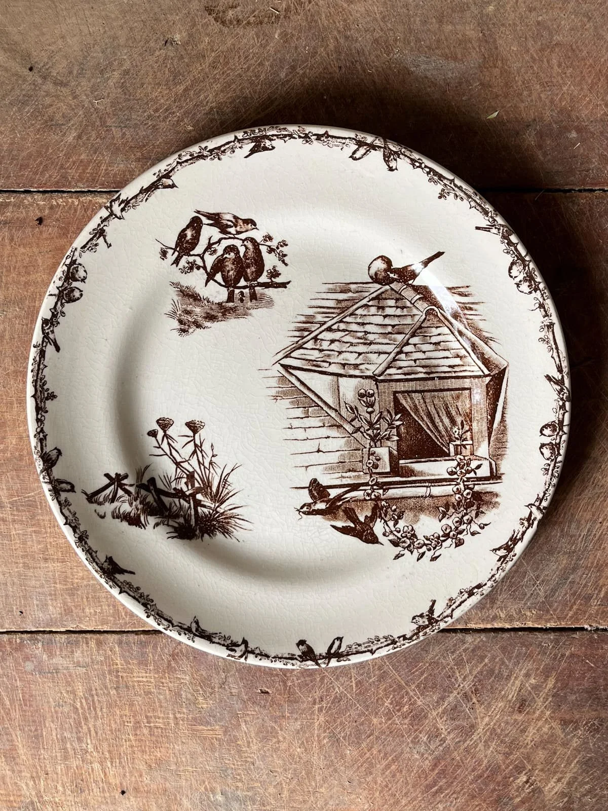 antique-french-terre-de-fer-brown-farm-scene-plates (4).jpg