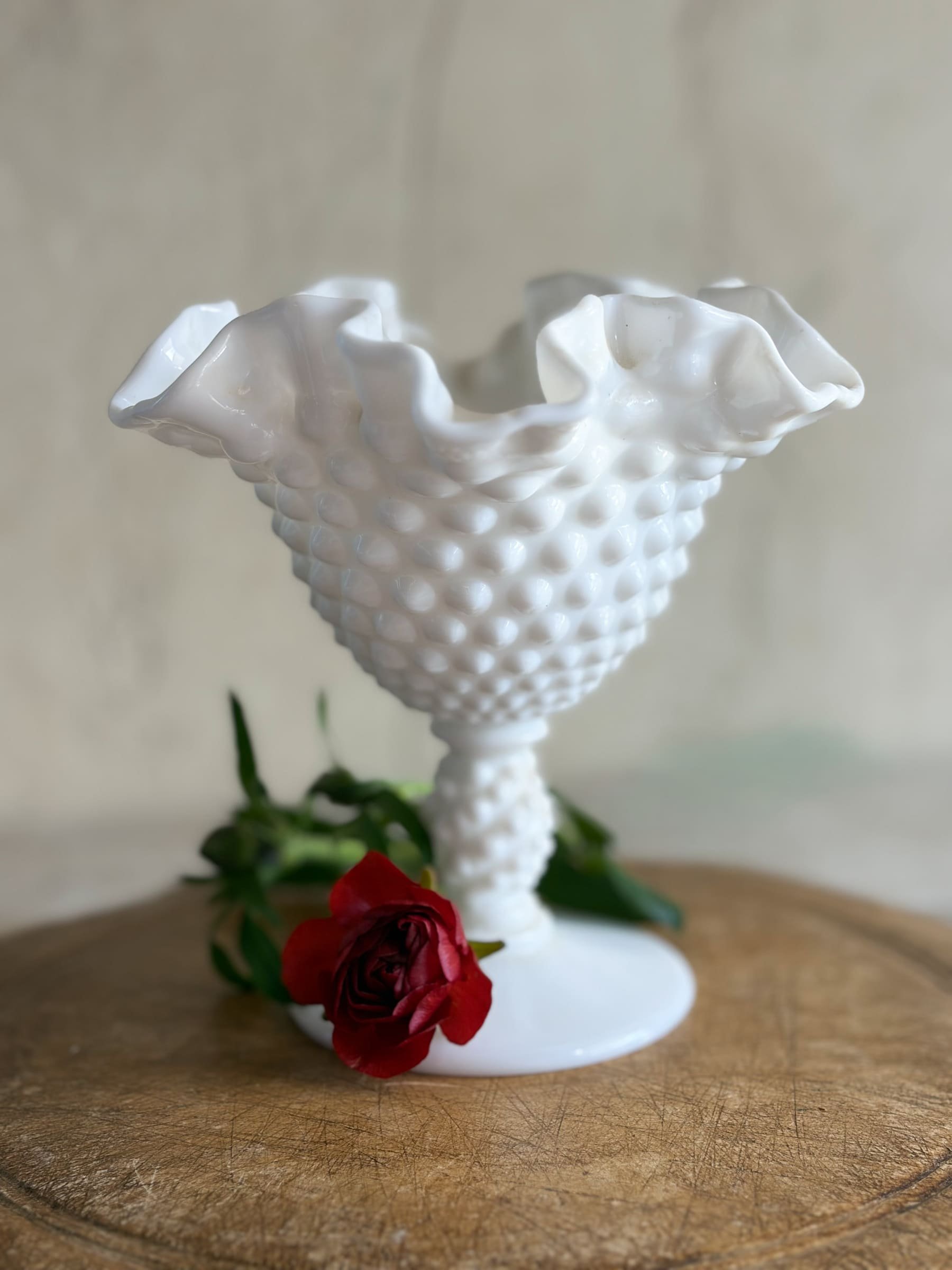 vuntage-white-milk-glass-hobnail-pedestal-vase-ruffled-rim (3).jpg