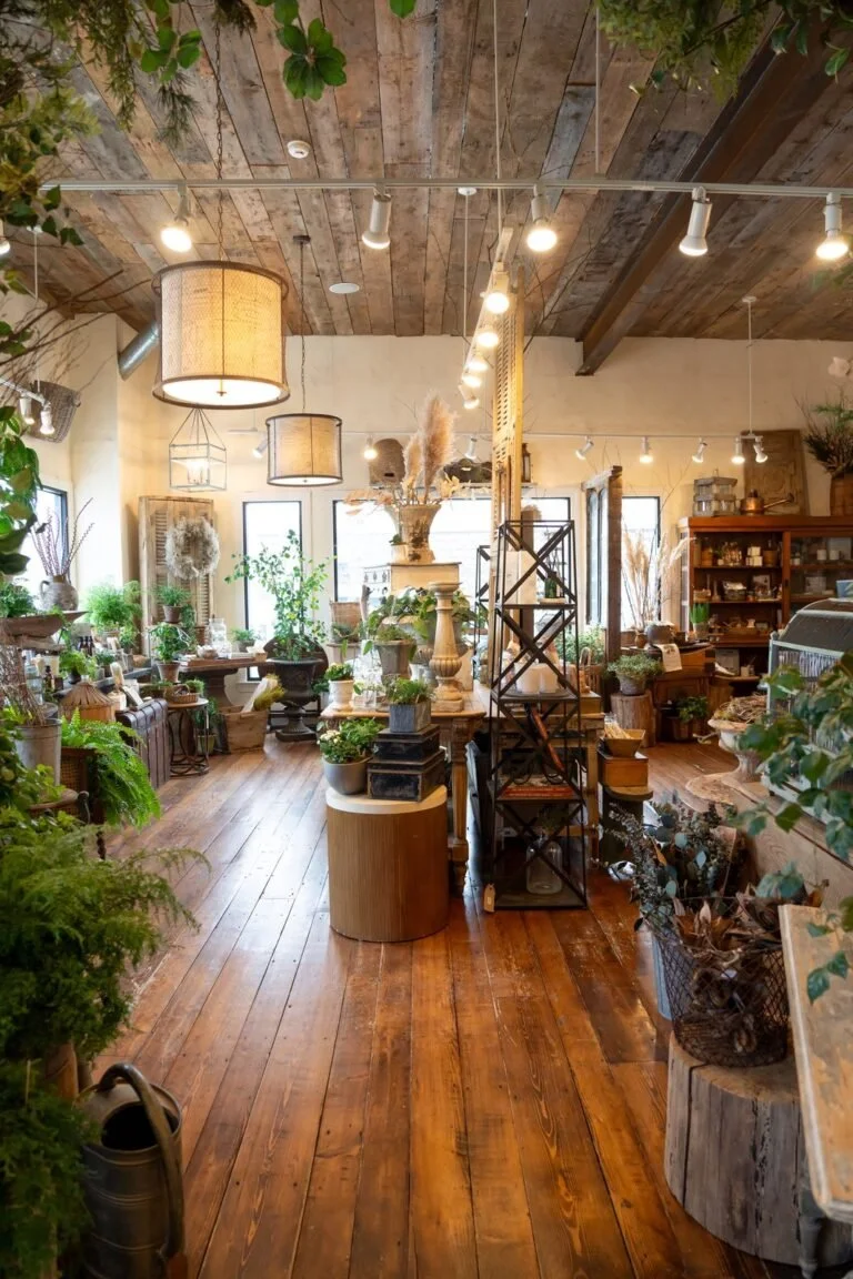 les fleurs florist andover massachusetts french antiques shop inside the store