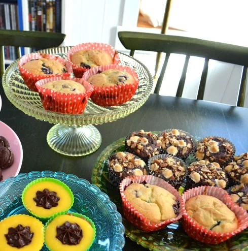 Blåbærmuffins