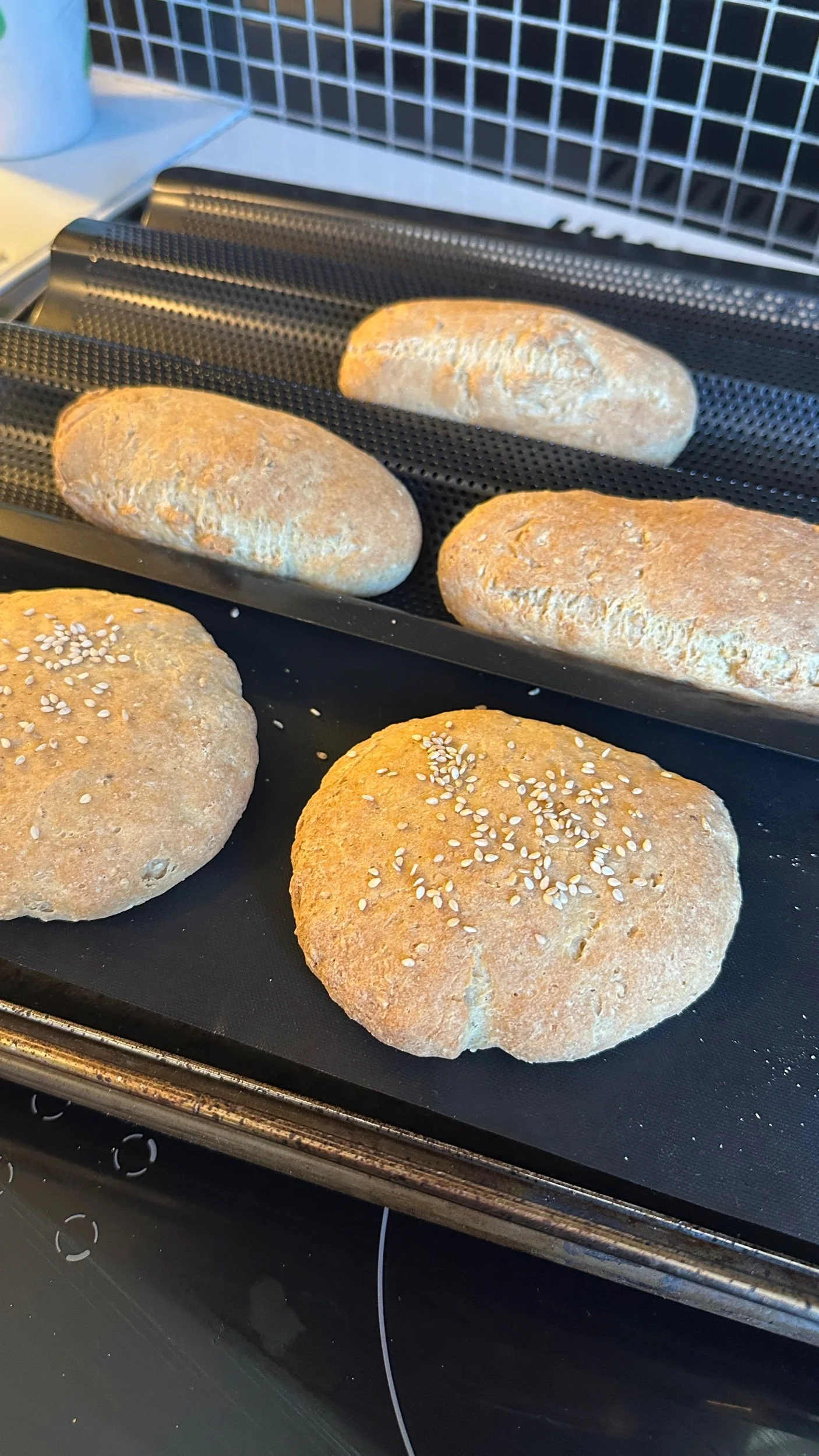 Pølse og hamburgerbrød