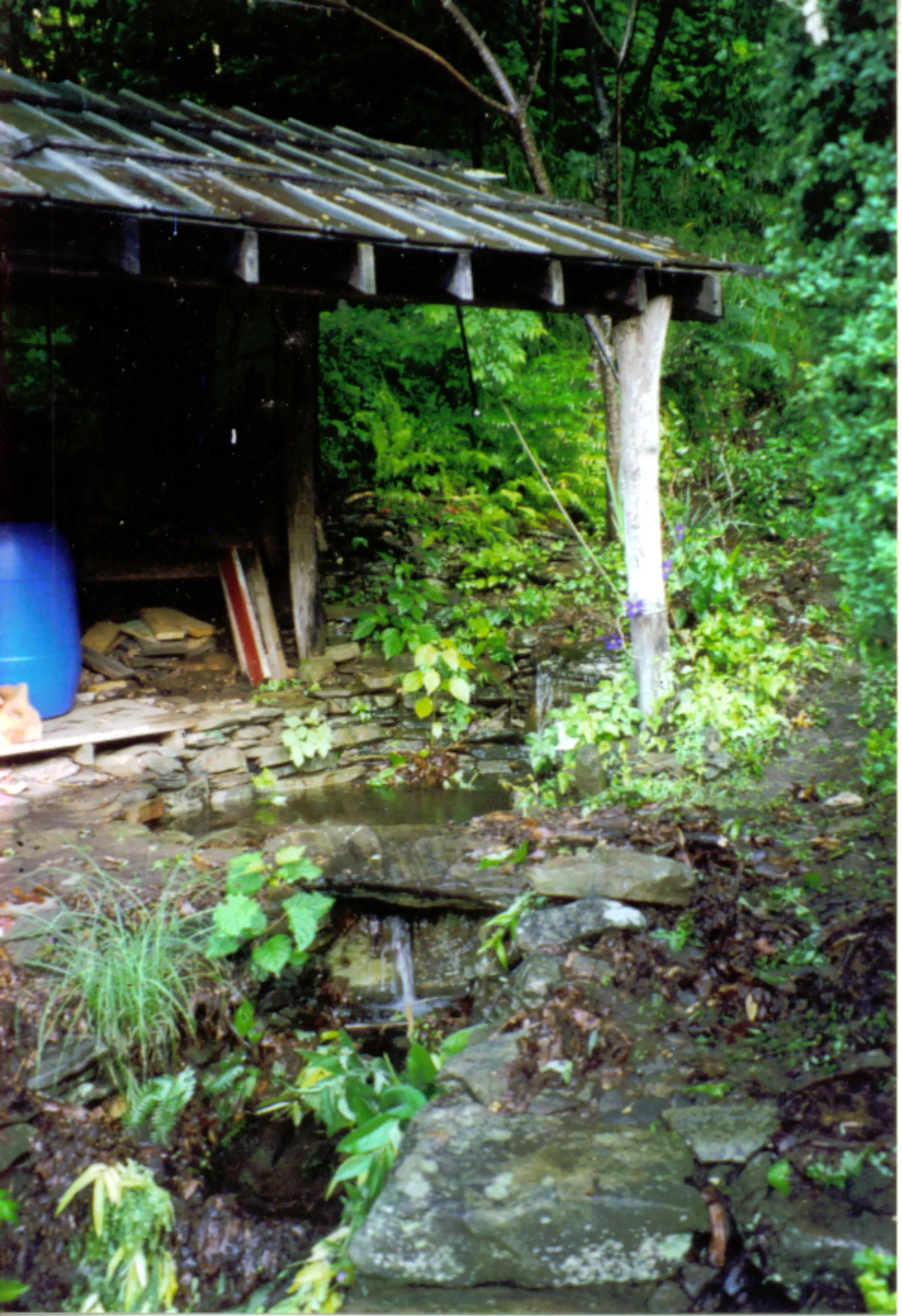1996 waterfall by cabin.JPG