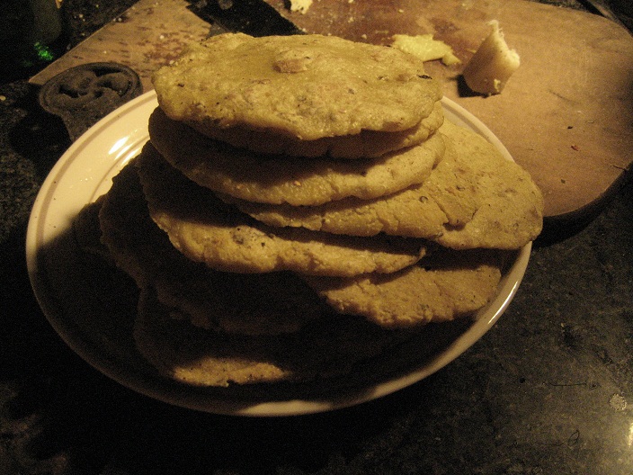 Finished tortillas!