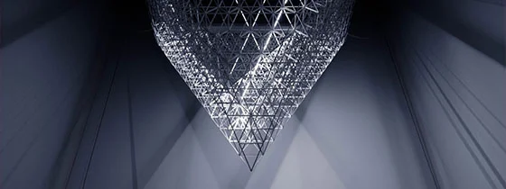 Fragment by United Visual Artists at Level Shoe District