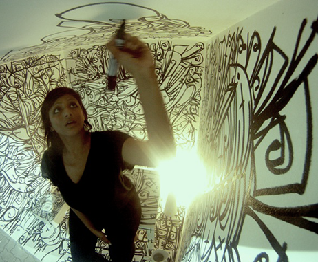 Artist Fathima Mohiuddin