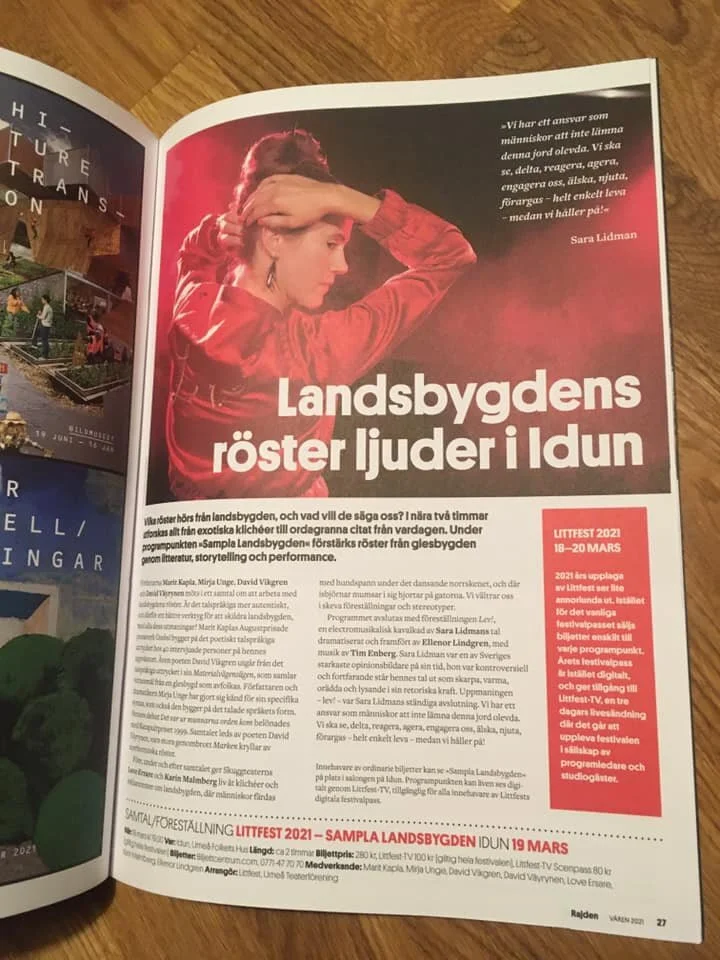 Biljettsläpp måndag 18 januari 12.00
