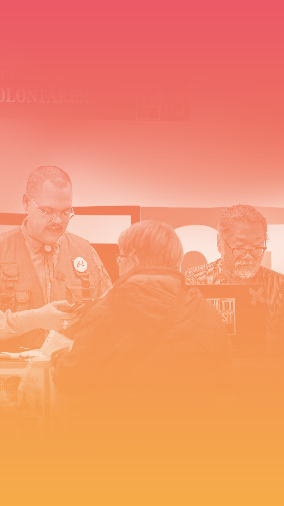Delta som volontär på Littfest