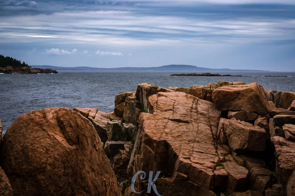 Rocky Outlook at Otter Cliffs, Acadia National Park