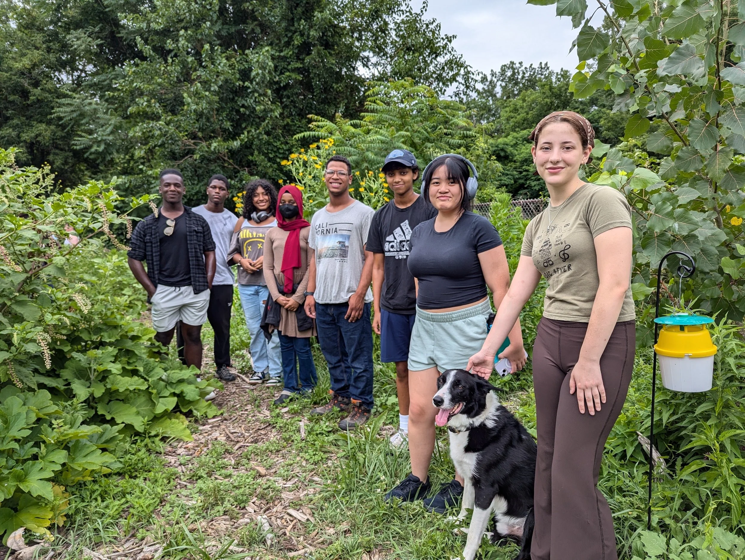 2024-2025 (from left to right): Xavier Soto, Abdulsobur Fagbenro, A'Lana MacFaline, Logain Alsharif, Shazear Wright-Clements, Meskerem Kelle, Janna Marie Cortez, and Lucy Mae Edvalson
