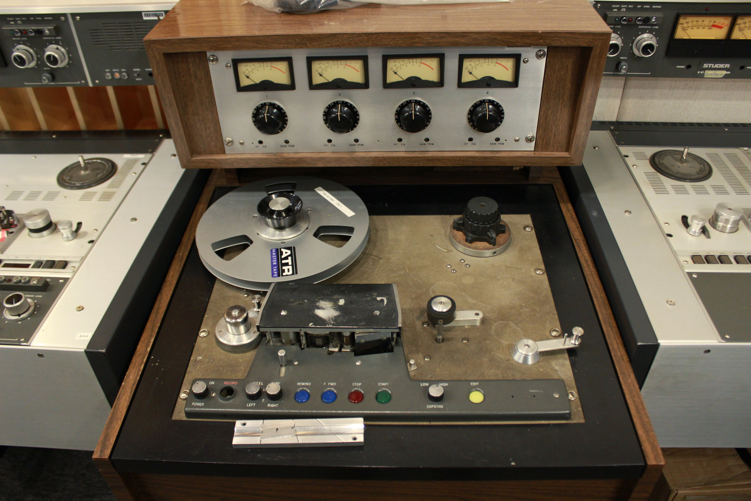 Scully 4 Track 1/2" 3-Track Analog Tape Machine