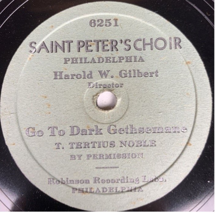 Saint Peters Choir Robinson record Go to dark gethsemane.jpg