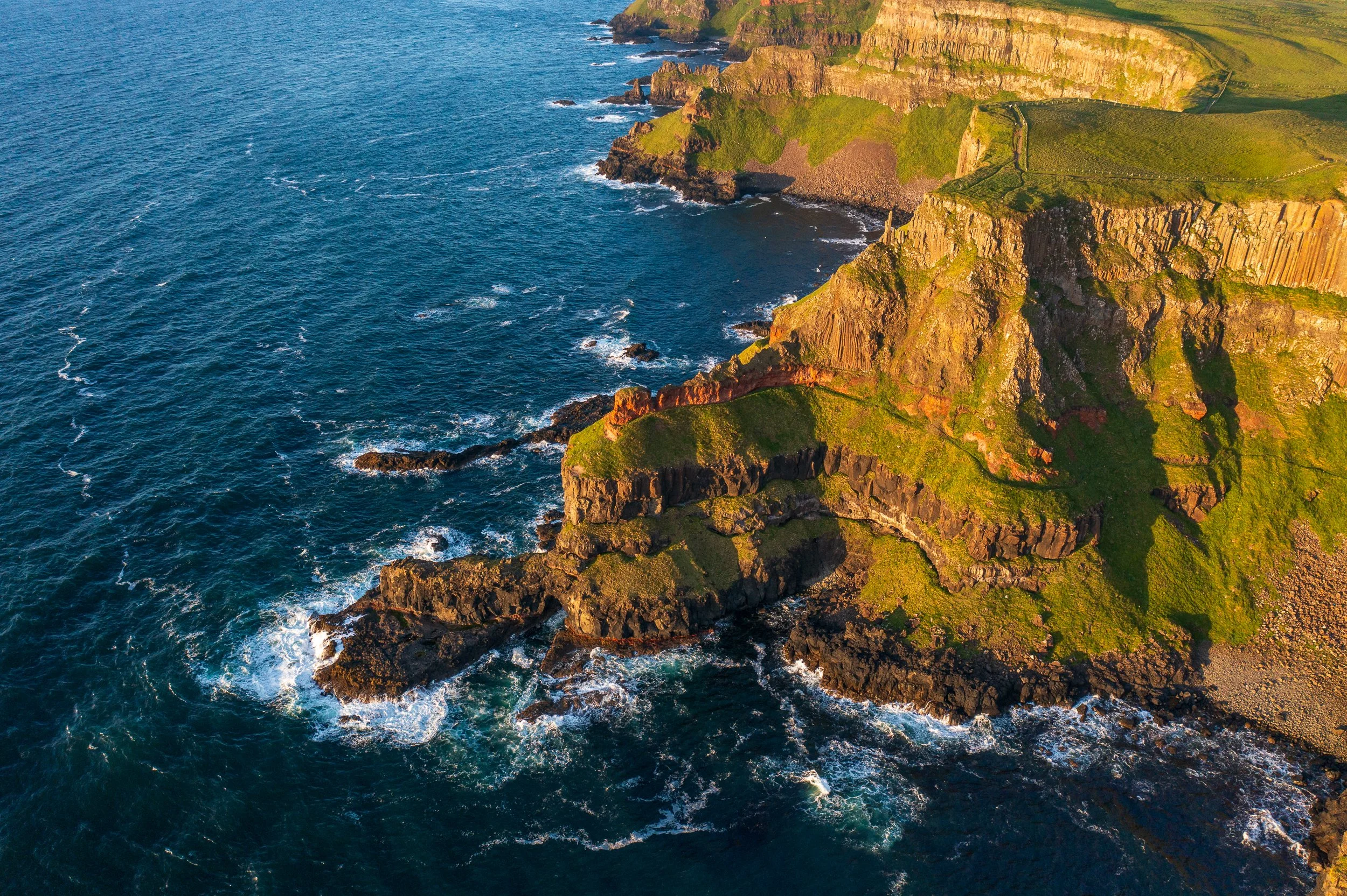 Sunset light on Lacada Point