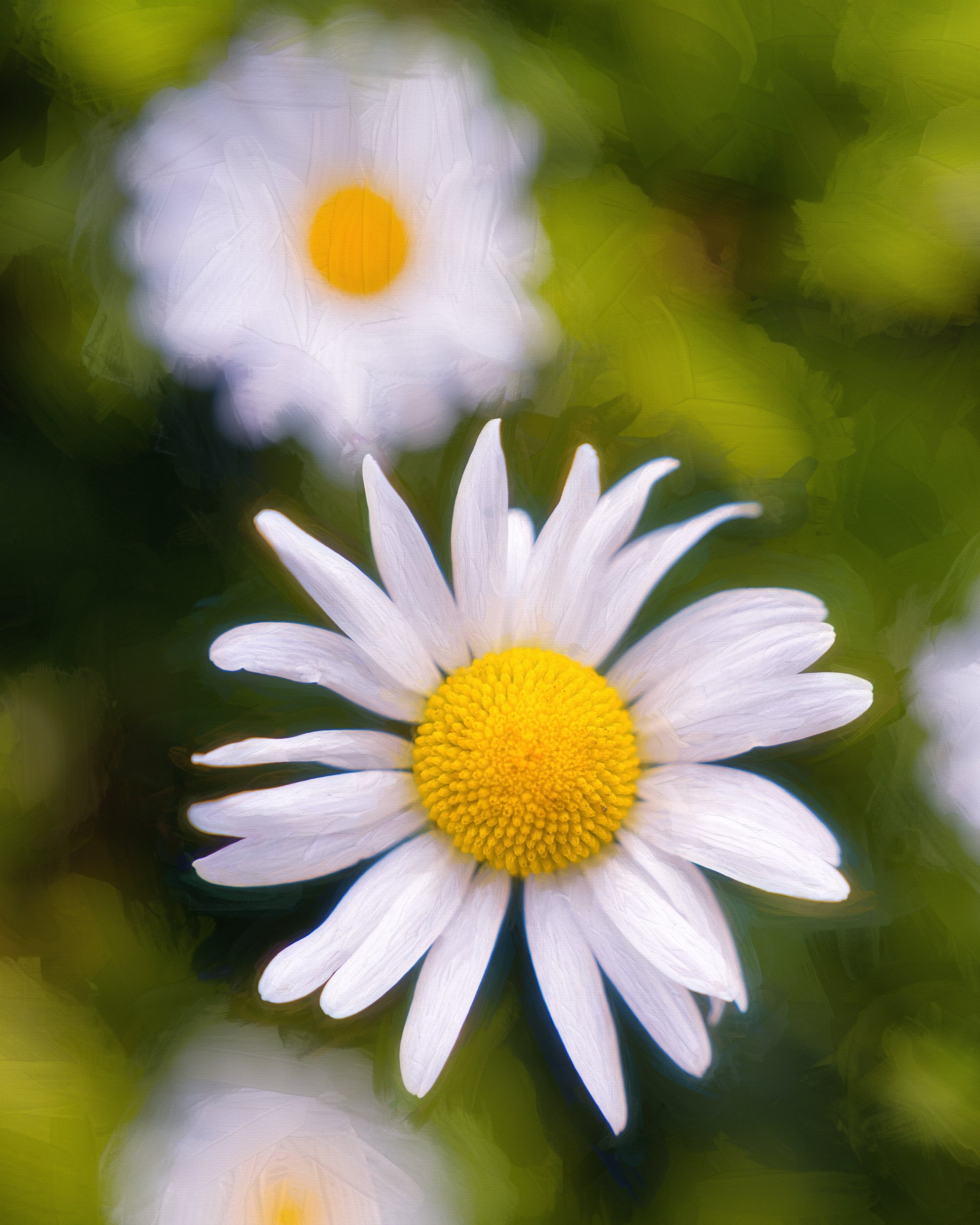 The cheerful giant daisy.