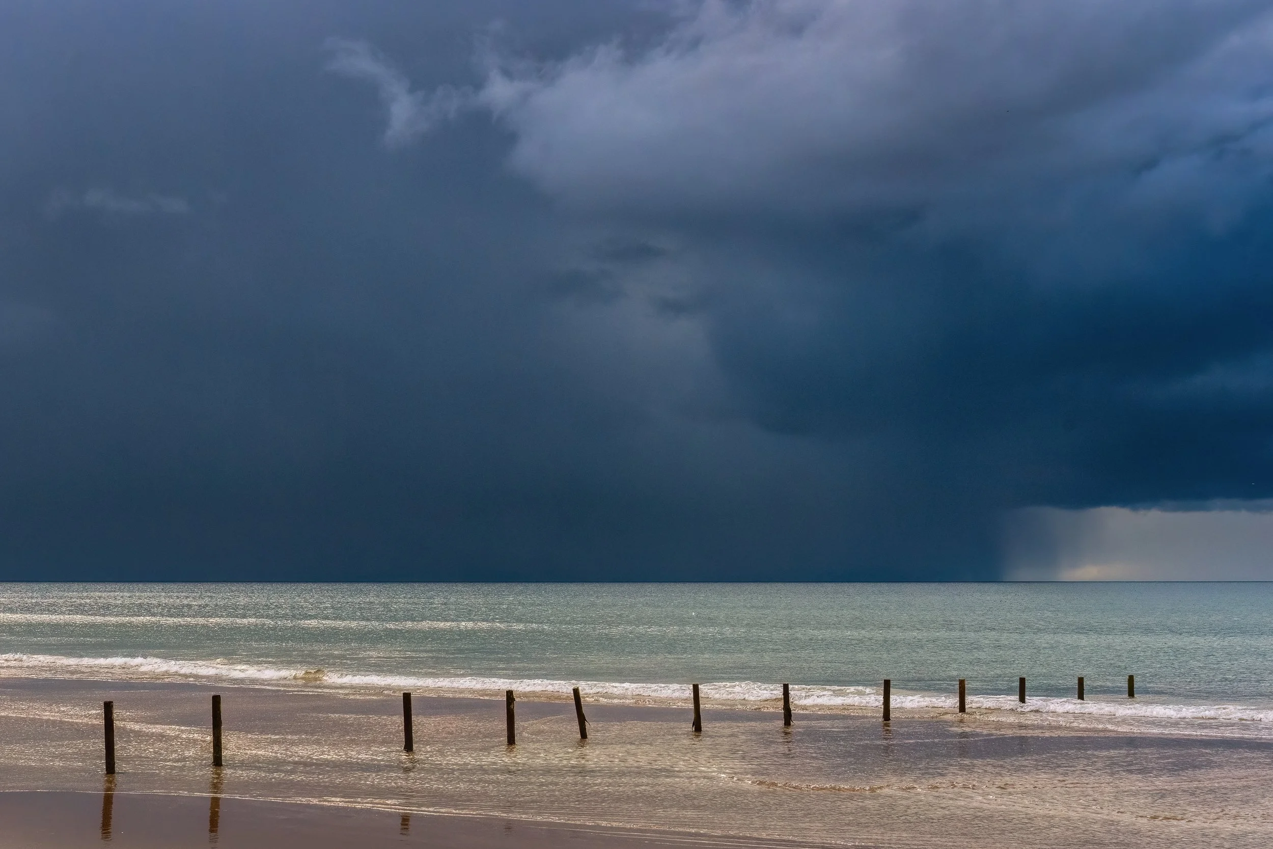 Summer rain, Portstewart Strand
