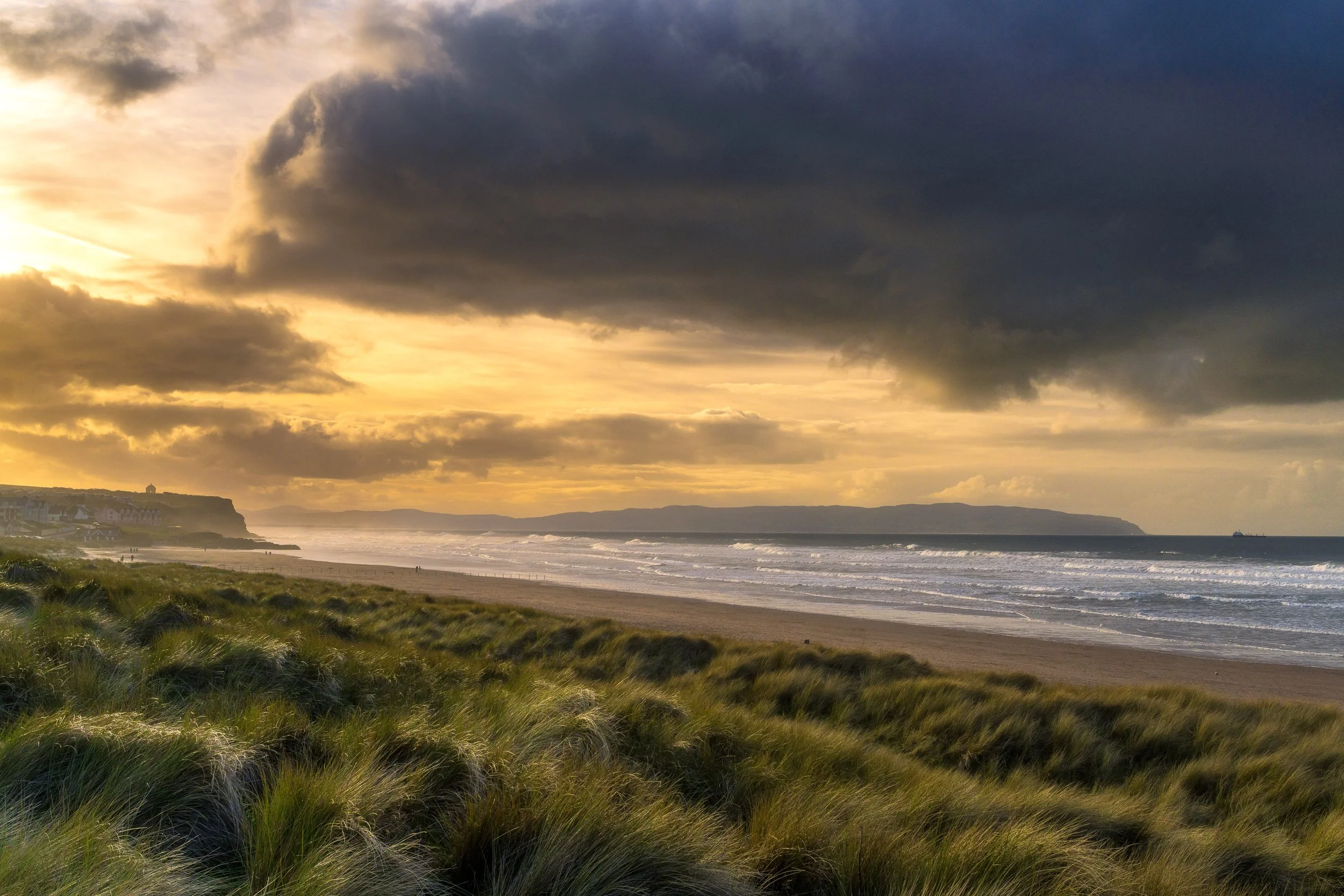 Inishowen and Mussenden from Castlerock