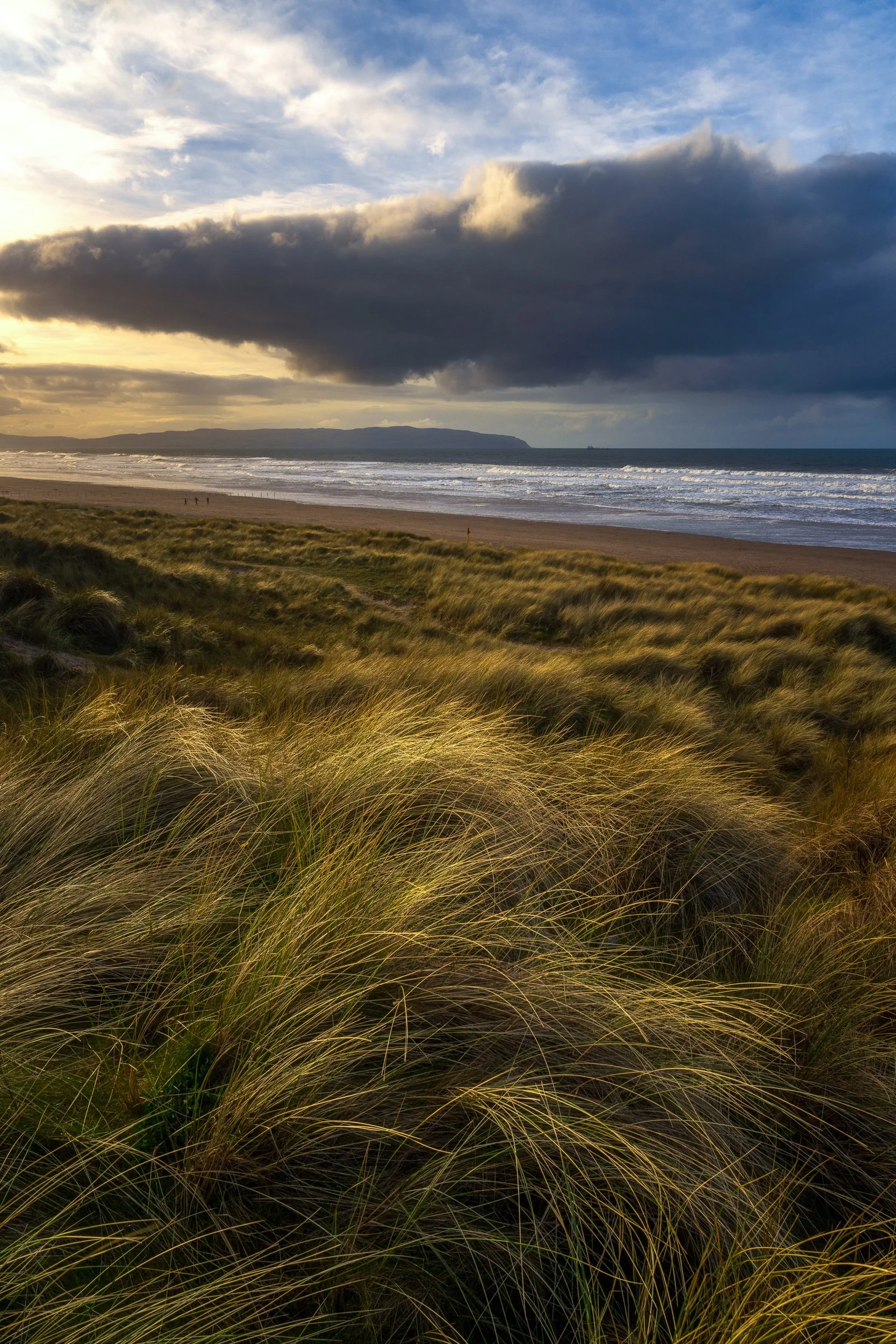 Sand dunes at Castlerock