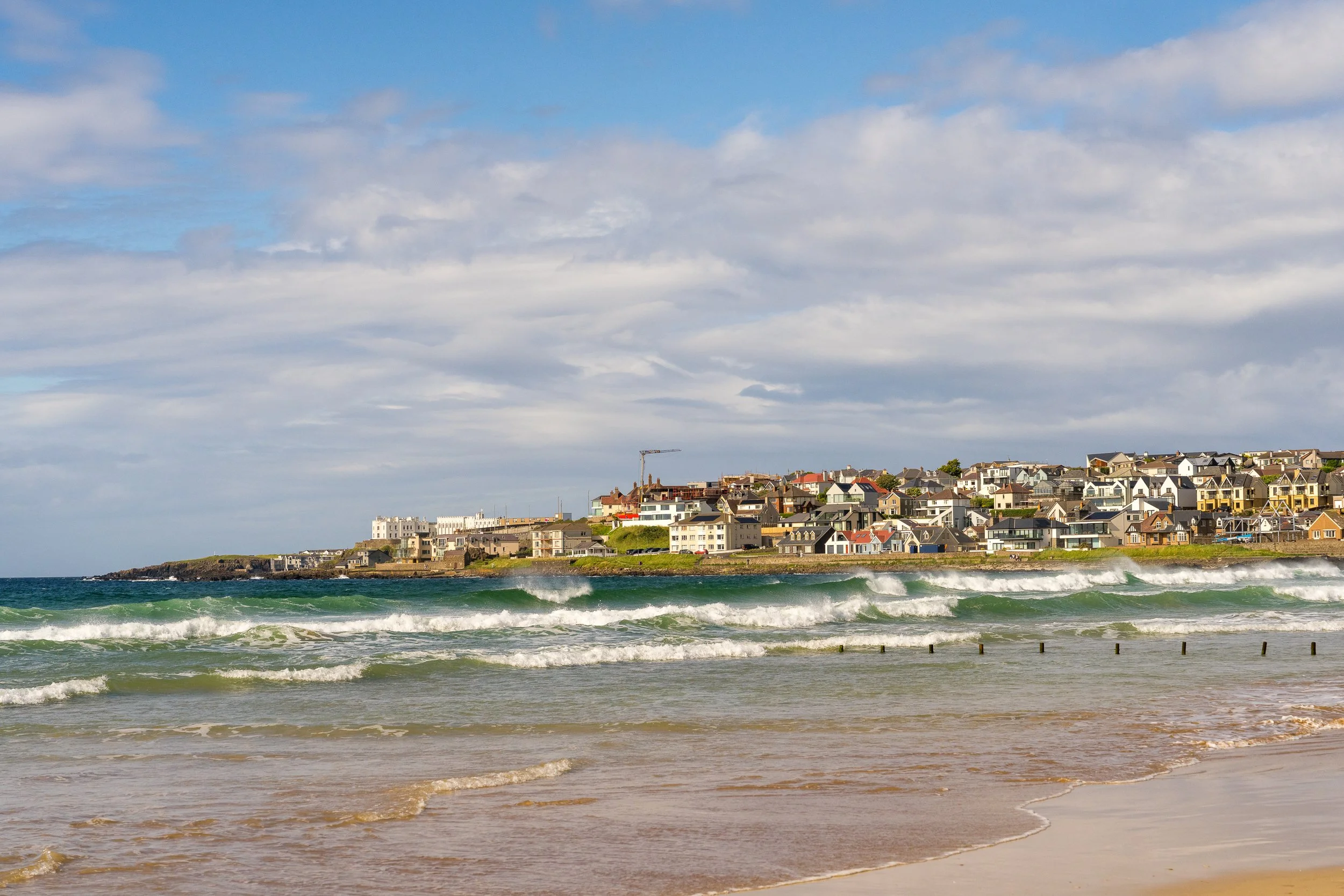 Summer finally arrives on Portstewart Strand