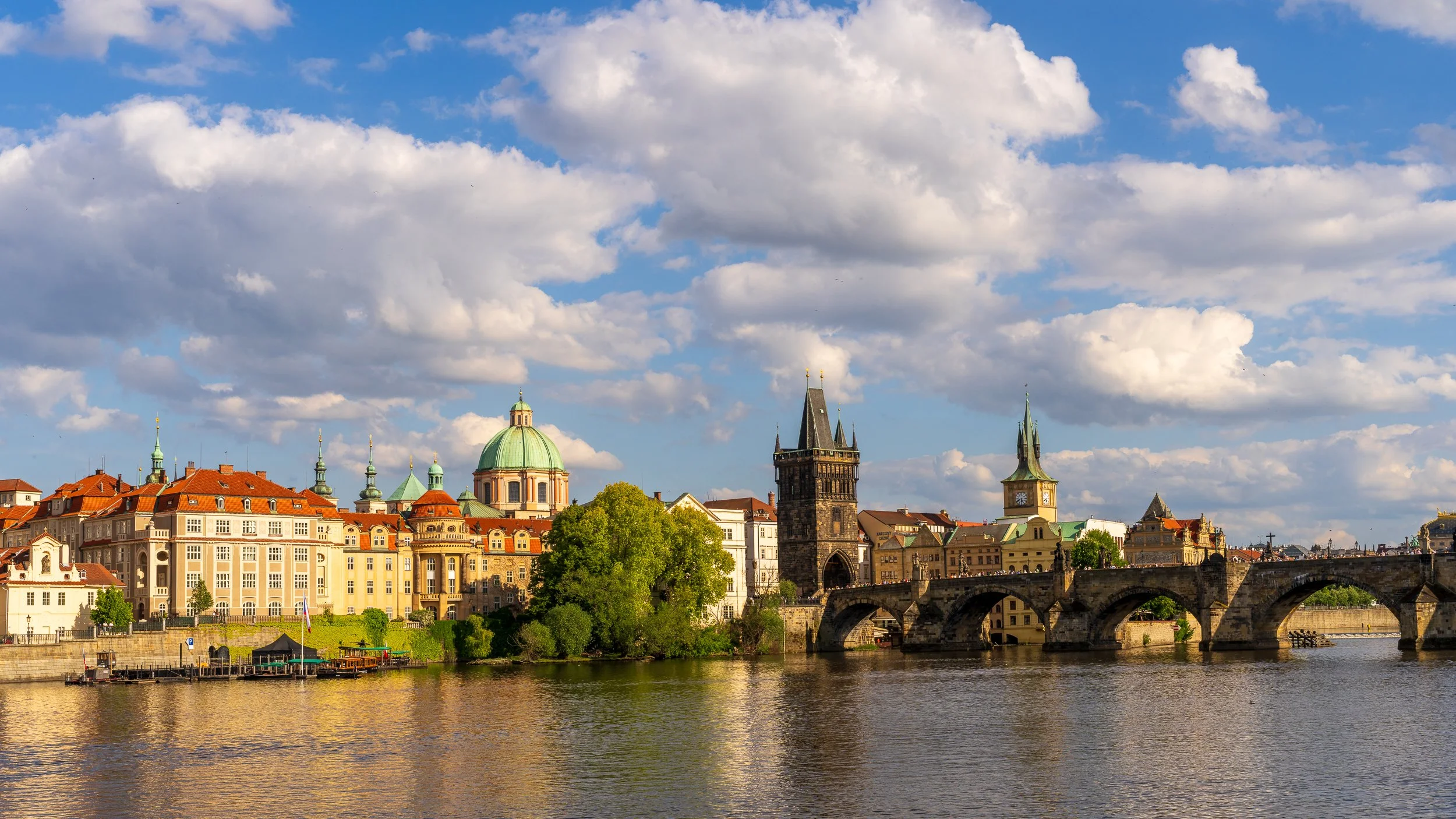 Prague.  View from our river cruise