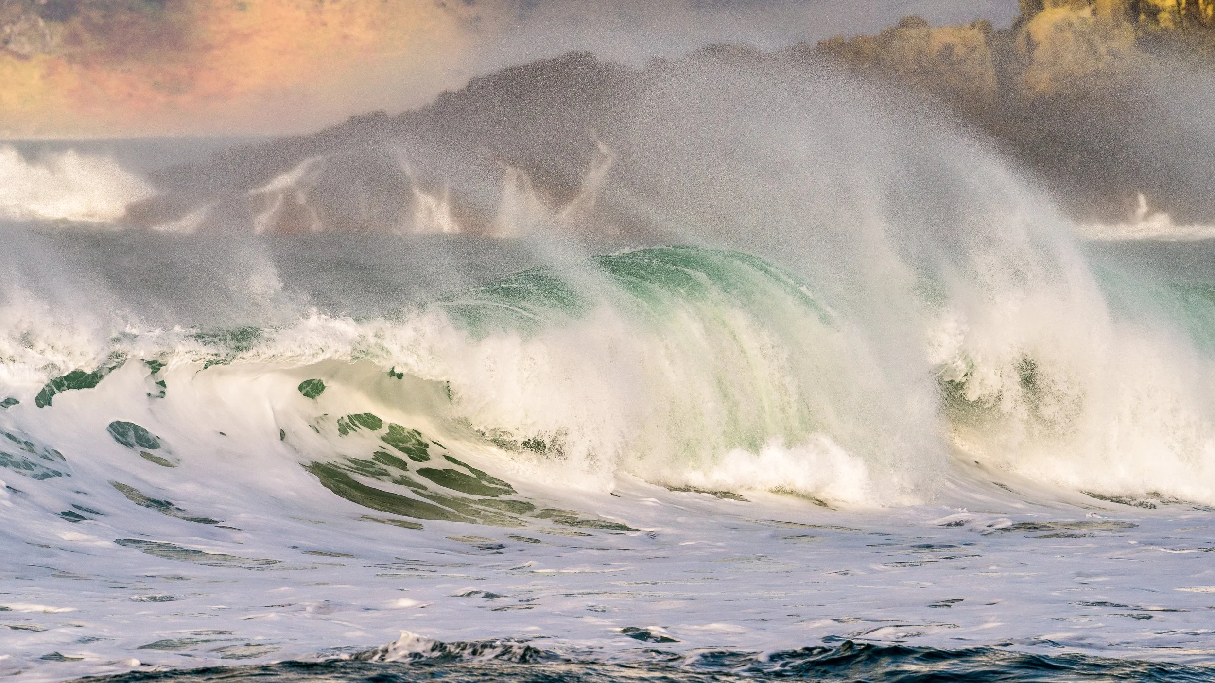 Spring Tide 2.  Sheep Island, North Atlantic