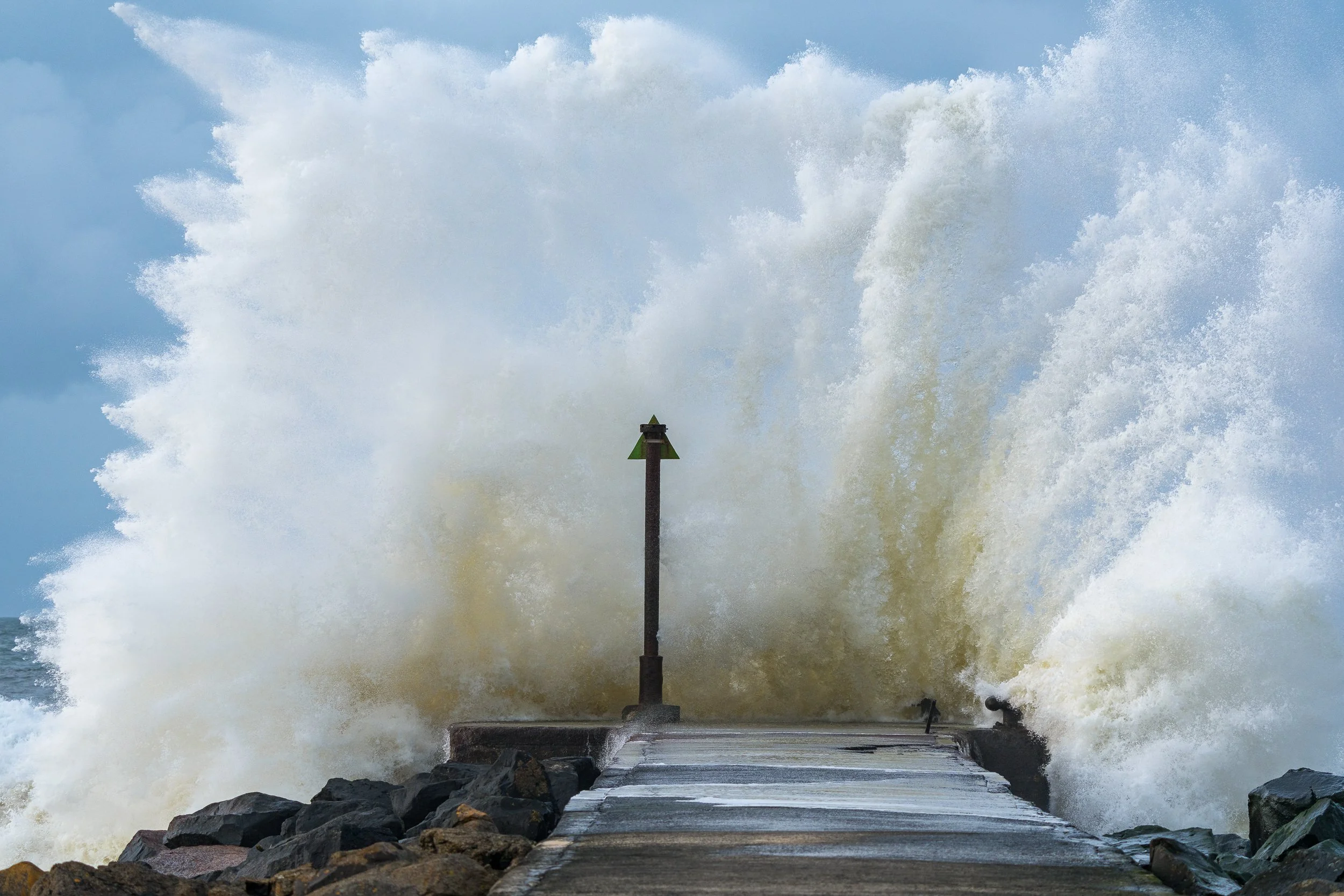 Splash.  The Barmouth