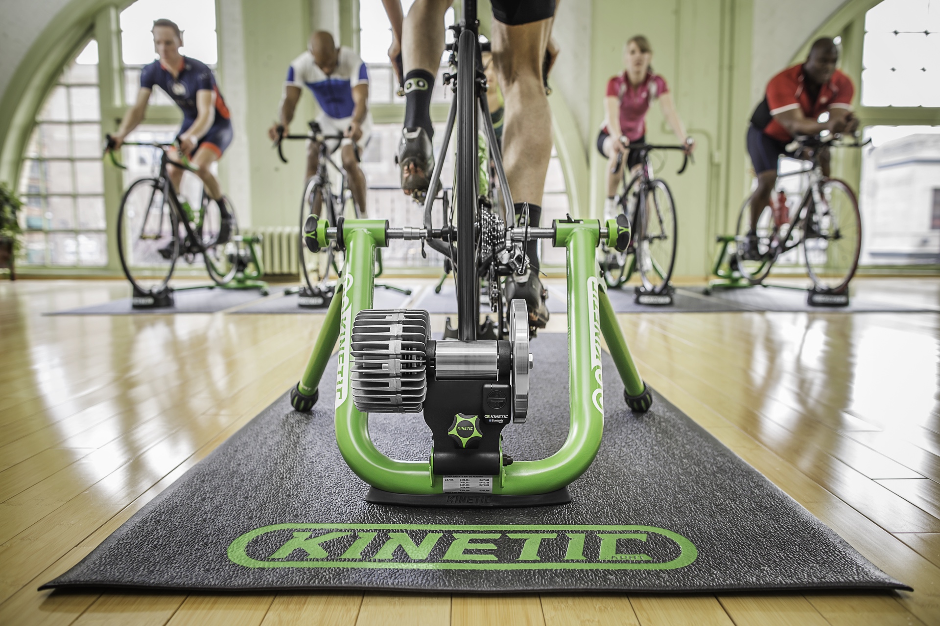 kinetic indoor bike trainer