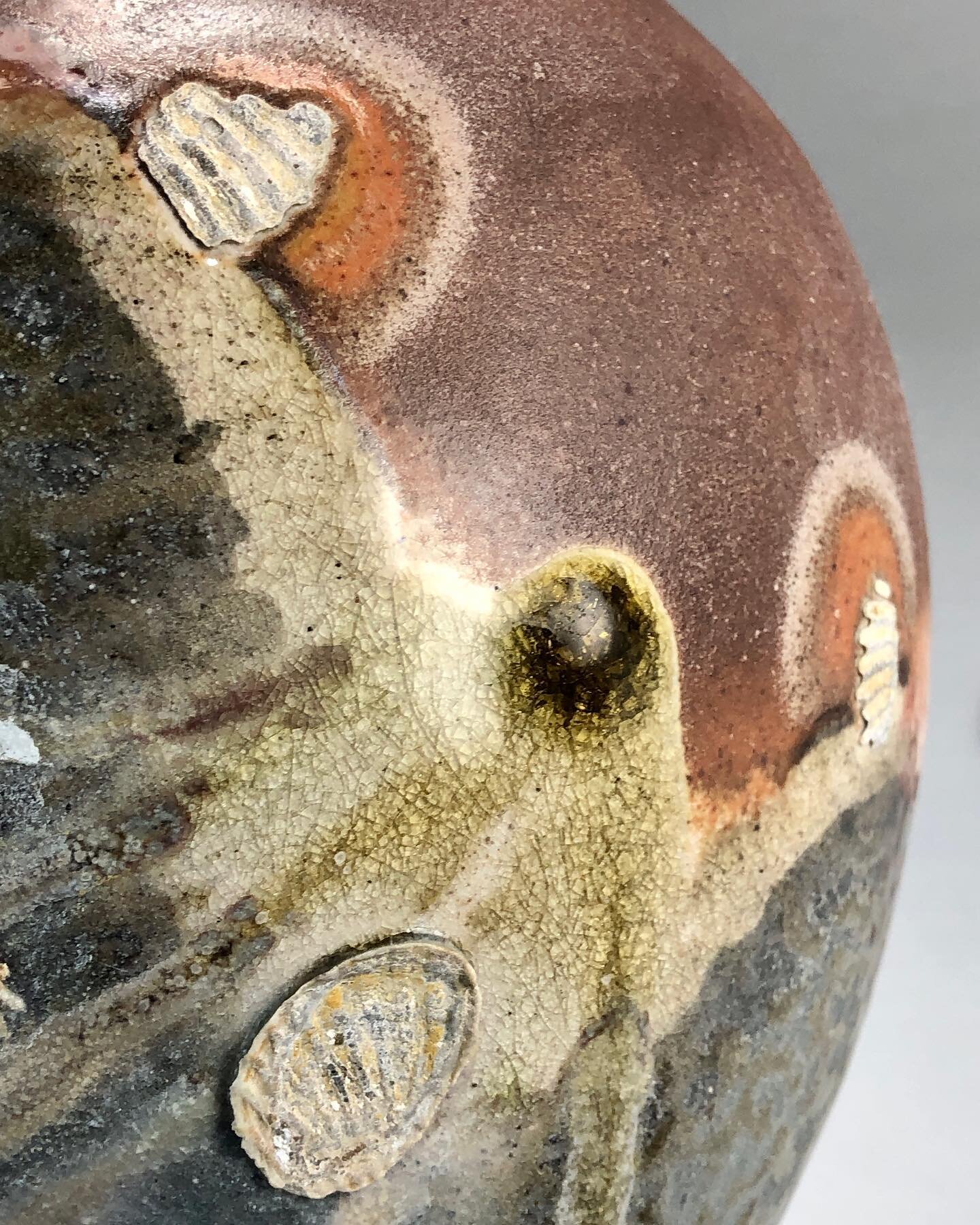 A bottle and its many sides&hellip;

#woodfirepottery #woodfireceramics #anagamakiln #bottle #shells #naturalwoodashglaze #wayfaringpotter #scottcreekfireplace #claycohorts2023